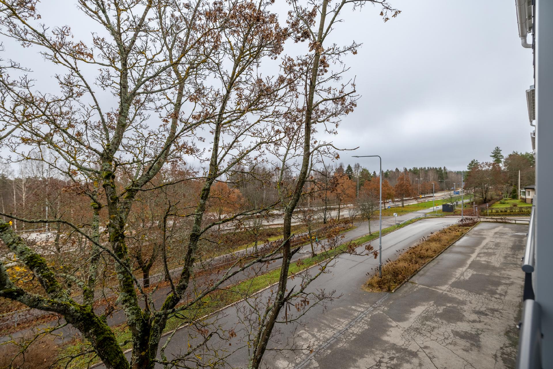 maisemaa parvekkeelta