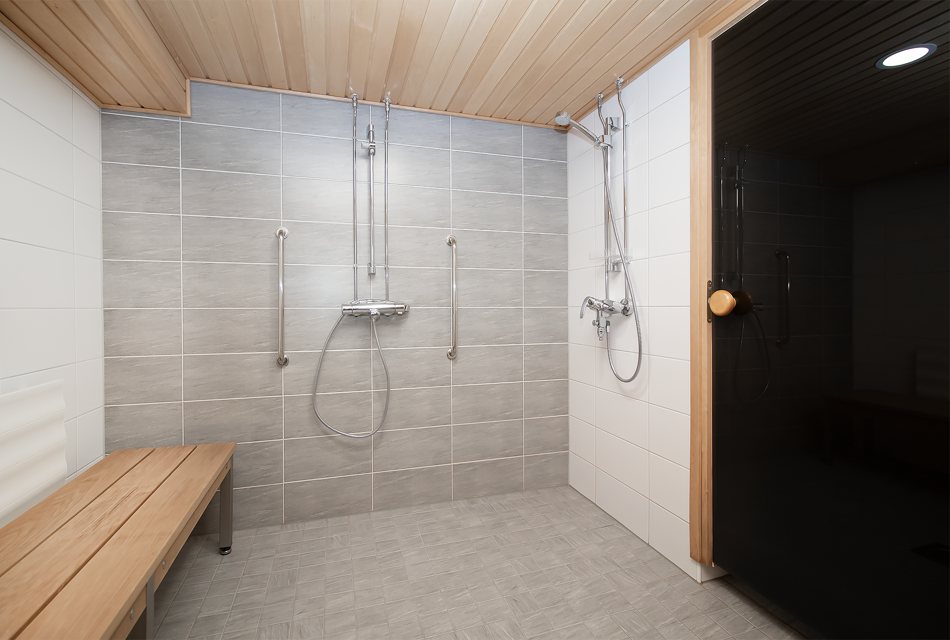 Taloyhtiö uusittu kylpyhuone