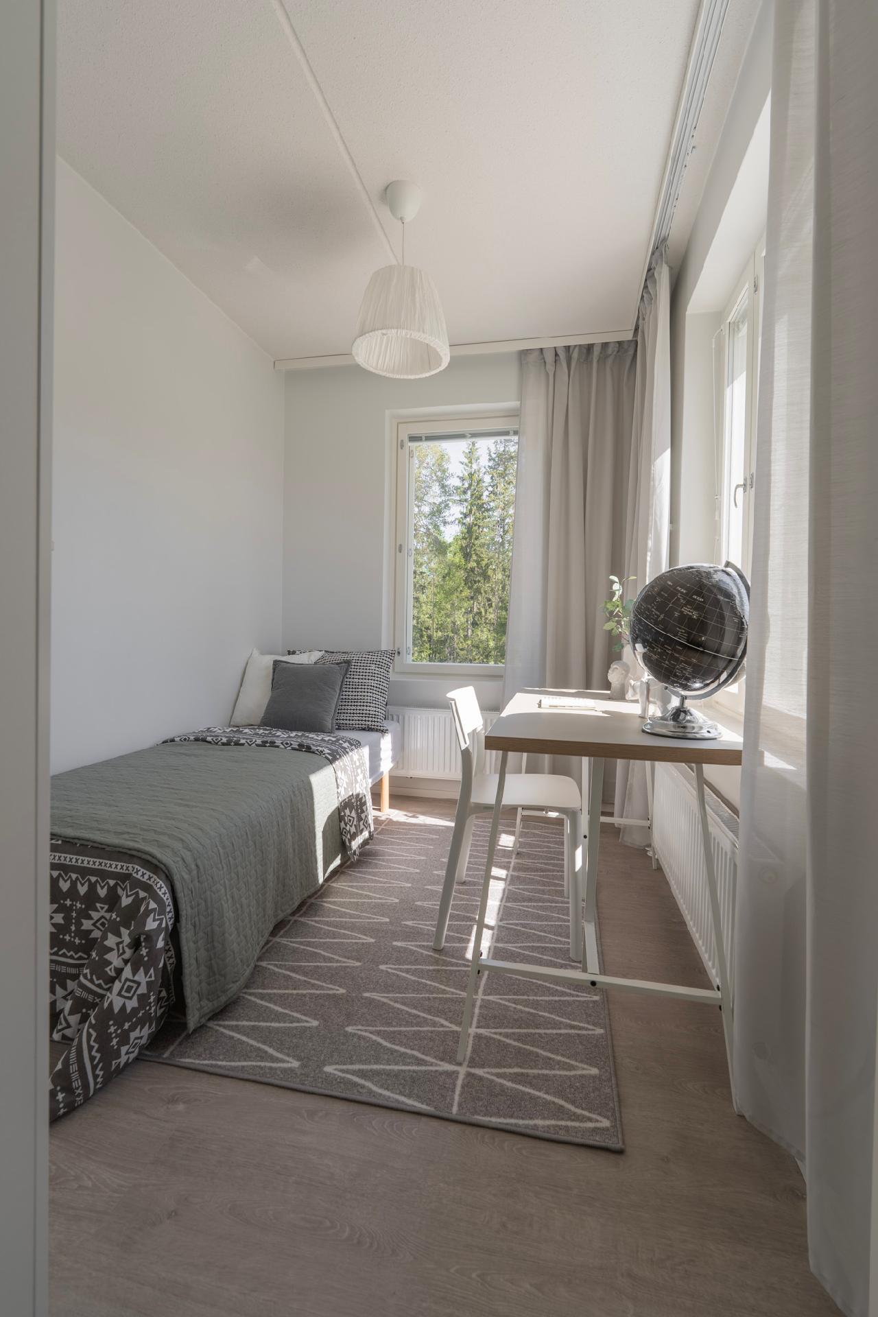 (Kuva stailatusta huoneistosta A2)