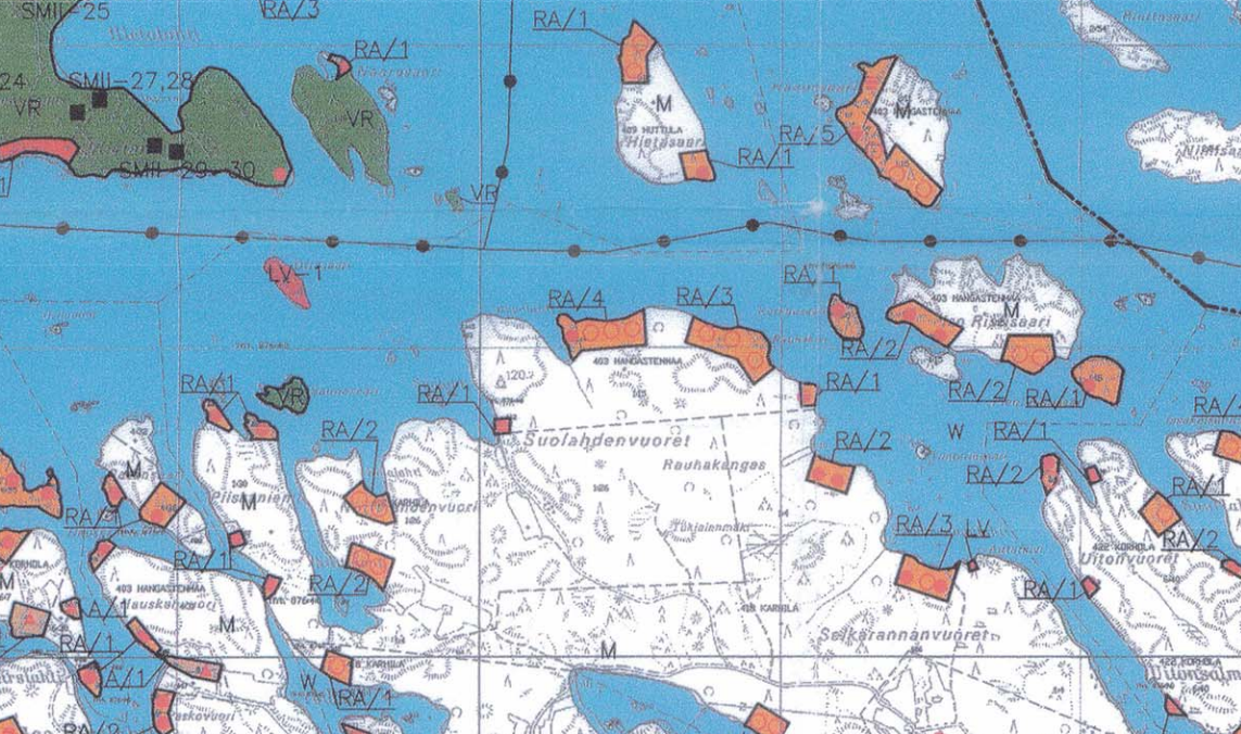 Rauhakiventie tontit 1, 2, 3 ja 6, Ristiina, Mikkeli