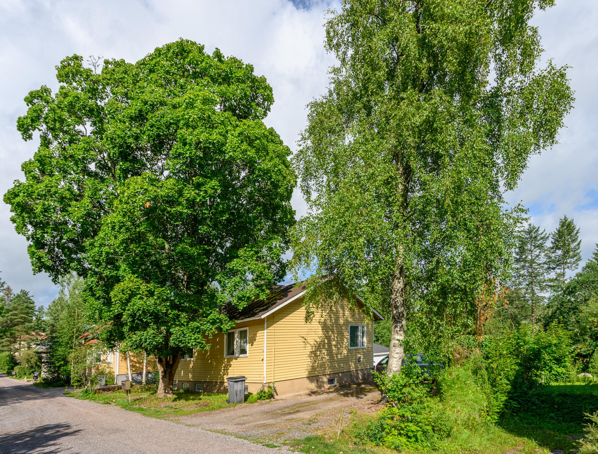 Kaikki keskustan palvelut sijaitsevat lyhyen kävely- ja pyöräilymatkan päässä. Tervetuloa esittelyyn!