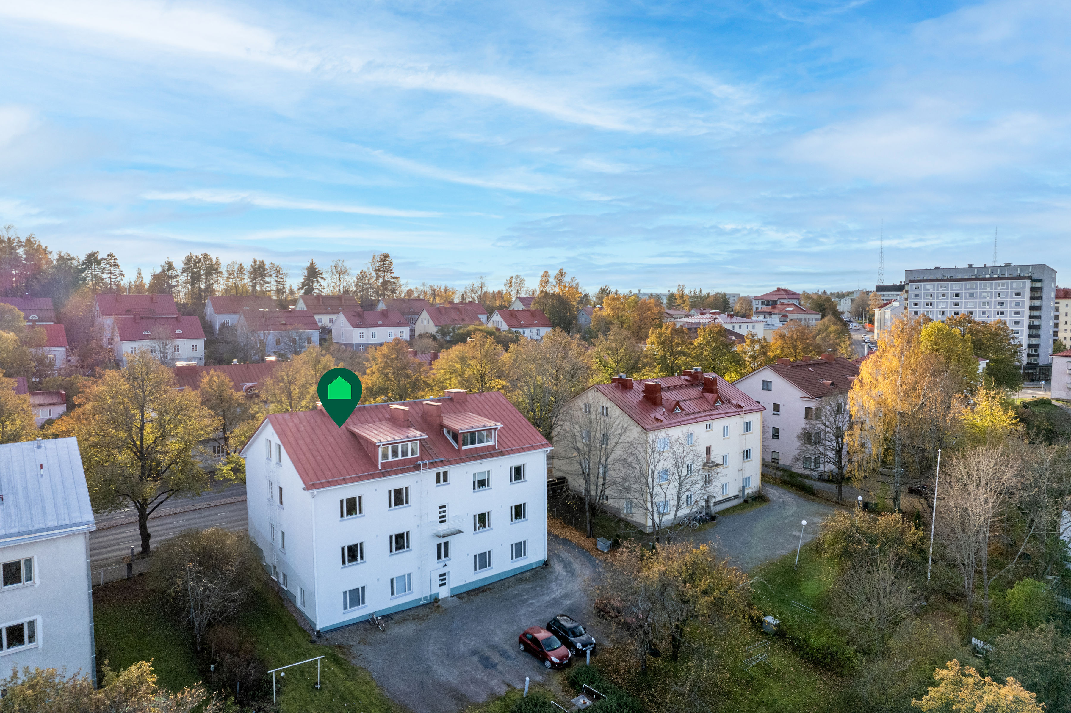 Karjalankatu 8, Paavolan kaupunginosa, Lahti