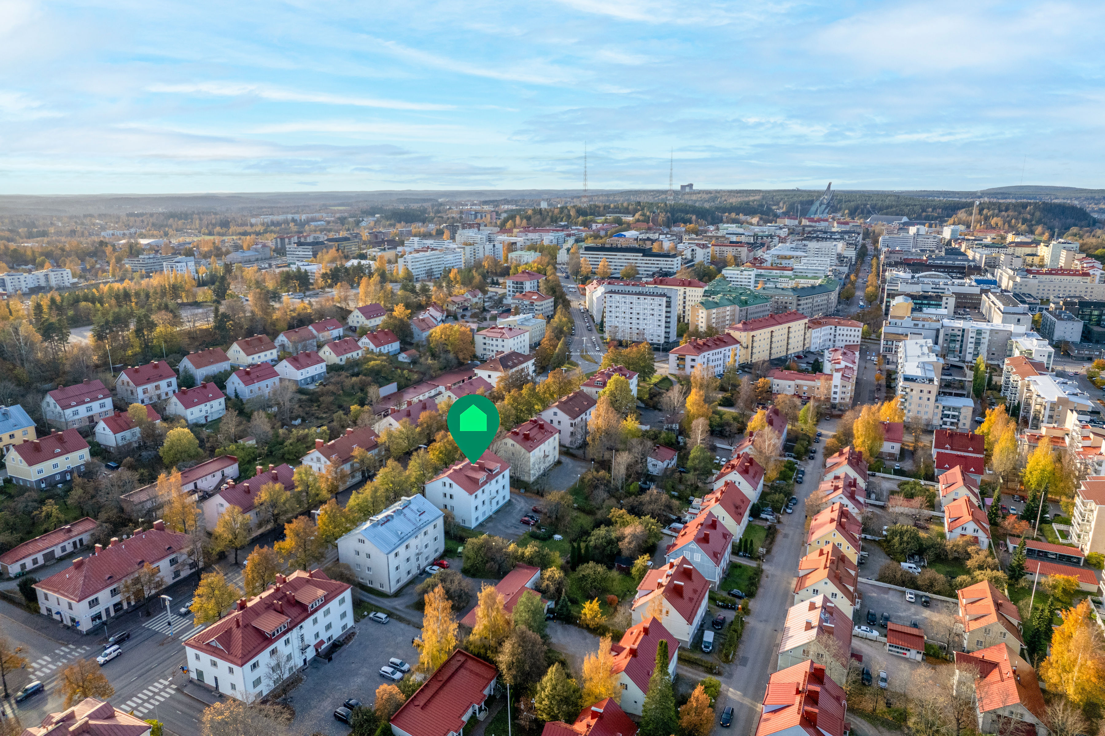 Karjalankatu 8, Paavolan kaupunginosa, Lahti