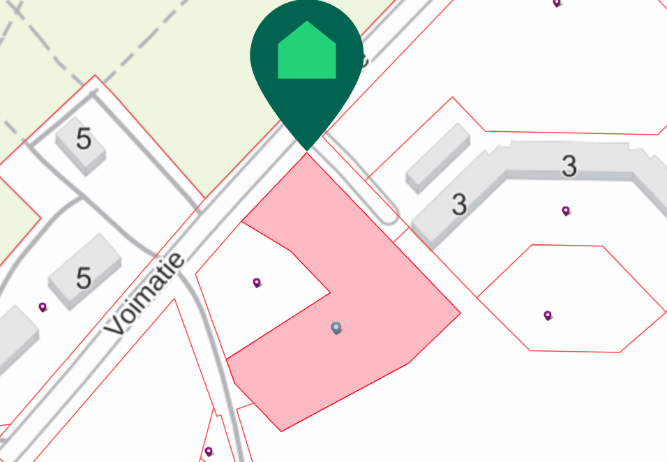 Asunnon pohjakuva