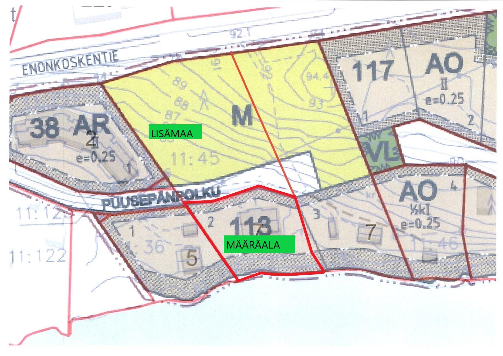 Puusepänpolku 7, Enonkoski