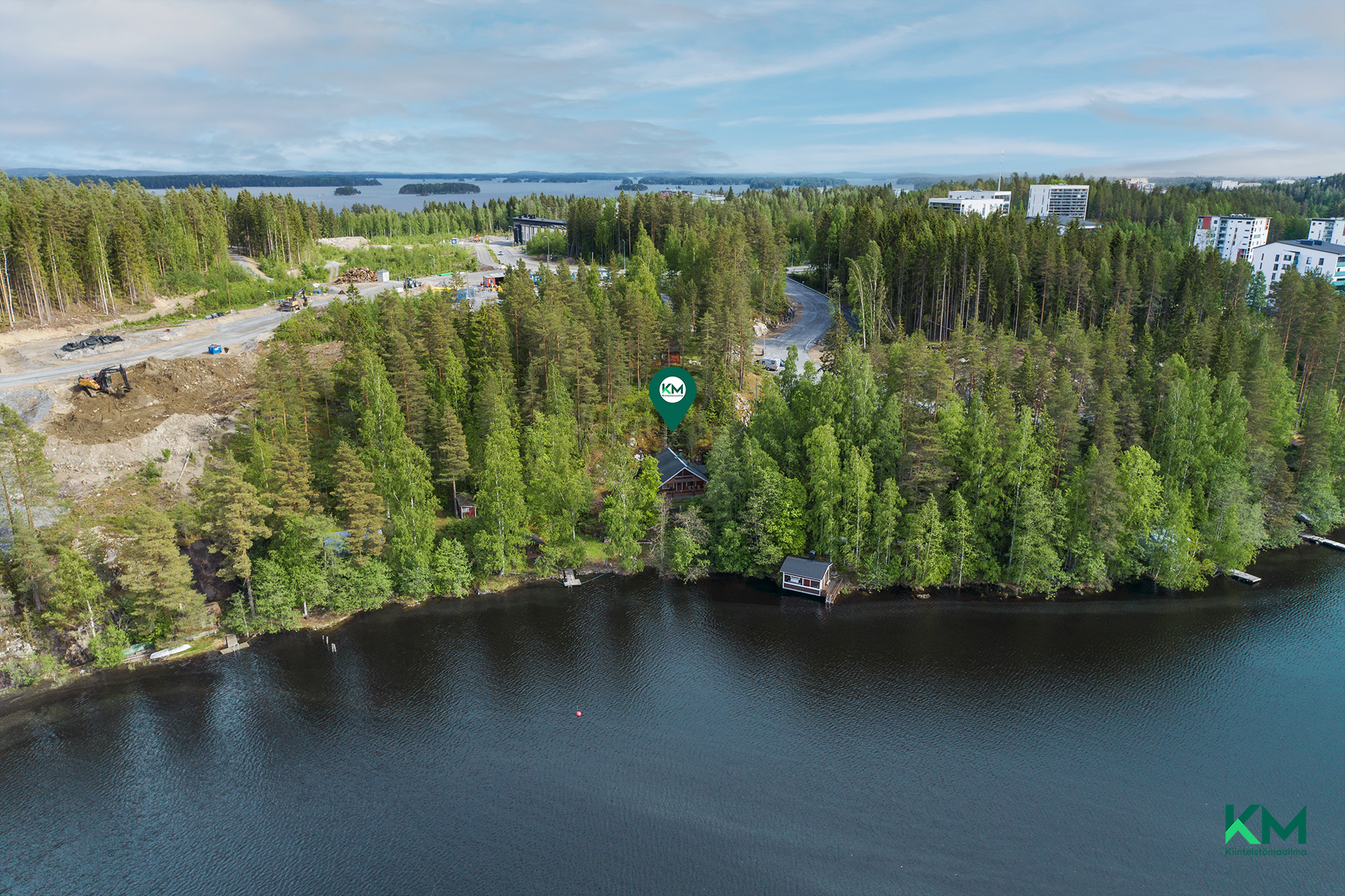 Upea rantatontti länteen