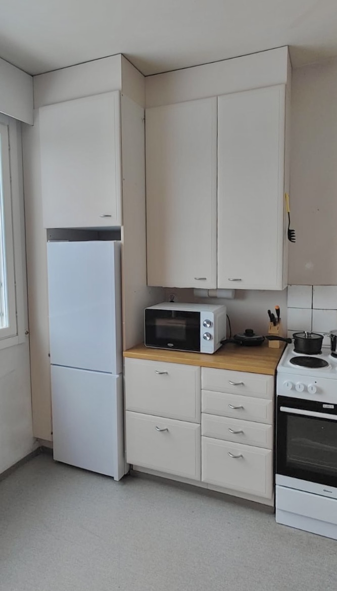 keittiössä uusittu kodinkoneet