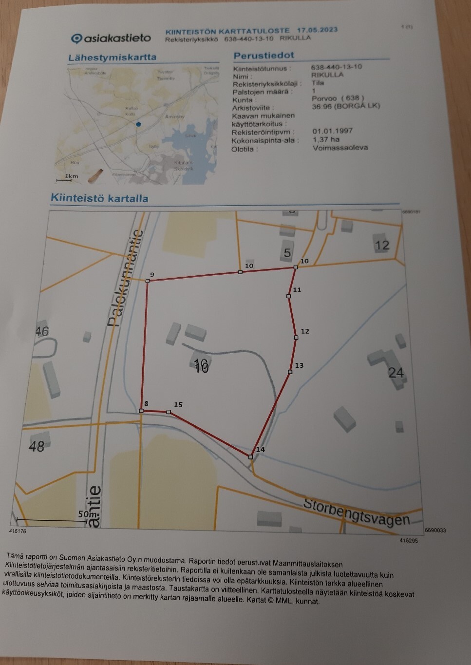 Kiinteistökartta