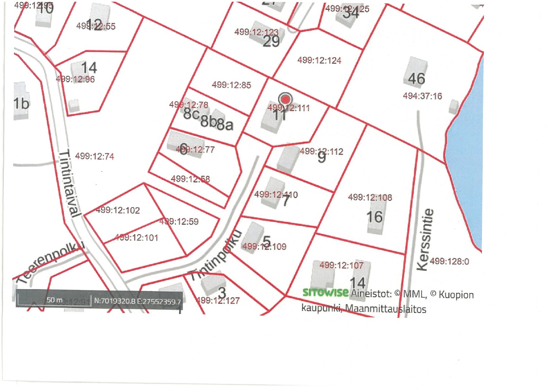 Tintinpolku 11, Tahkovuori, Kuopio