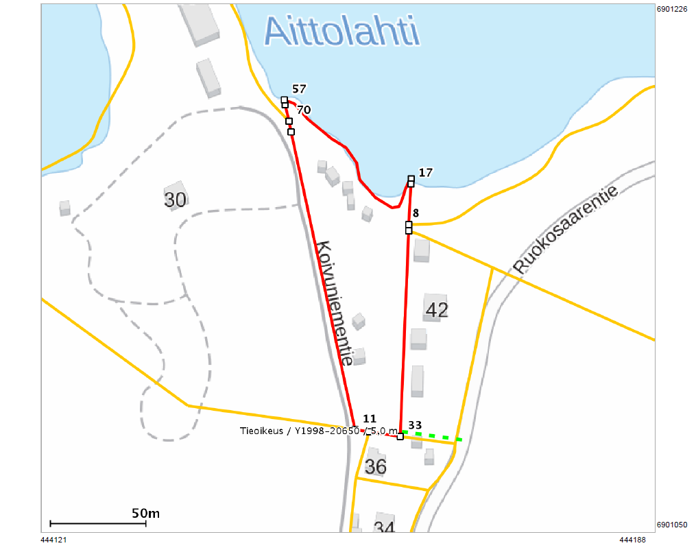 Asunnon pohjakuva