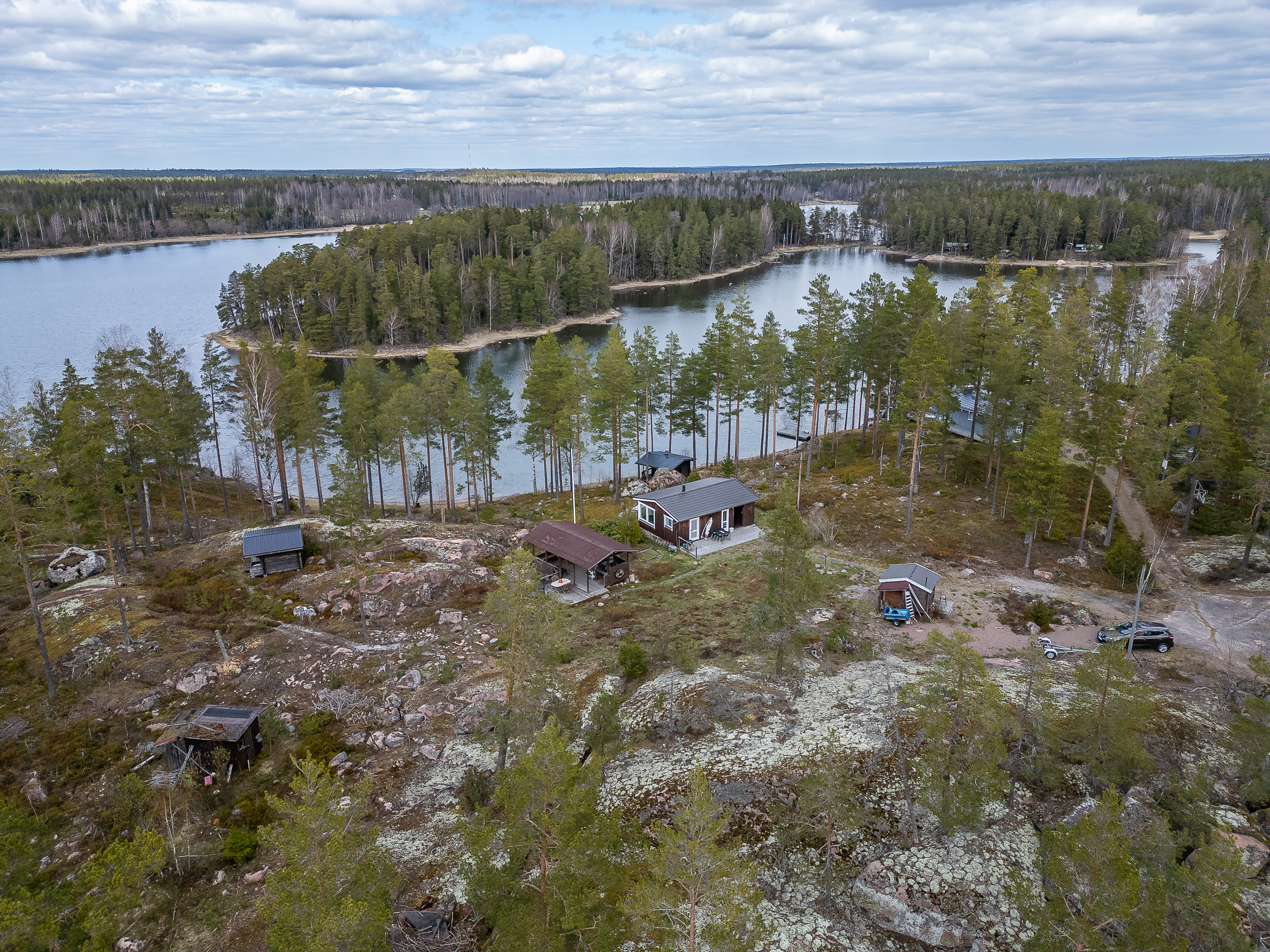 Ilmakuva keväällä