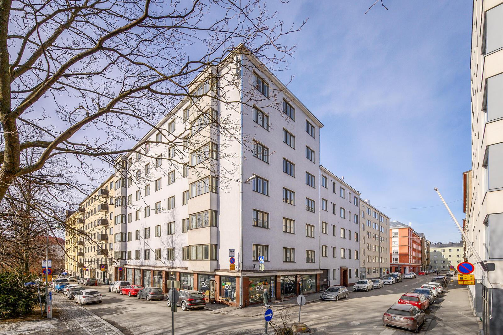 Spänkadun ja Kankurinkadun kulma