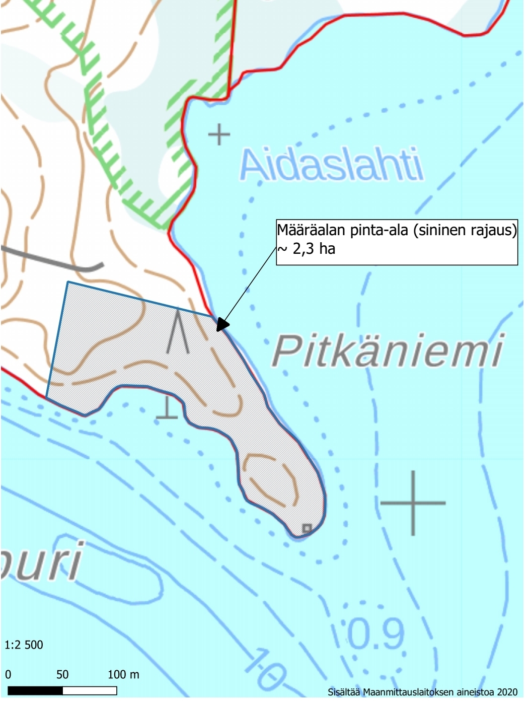 Asunnon pohjakuva