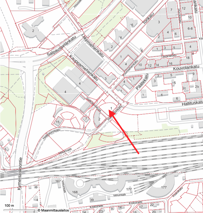 Halkotorinkatu 0, Keskusta, Kouvola