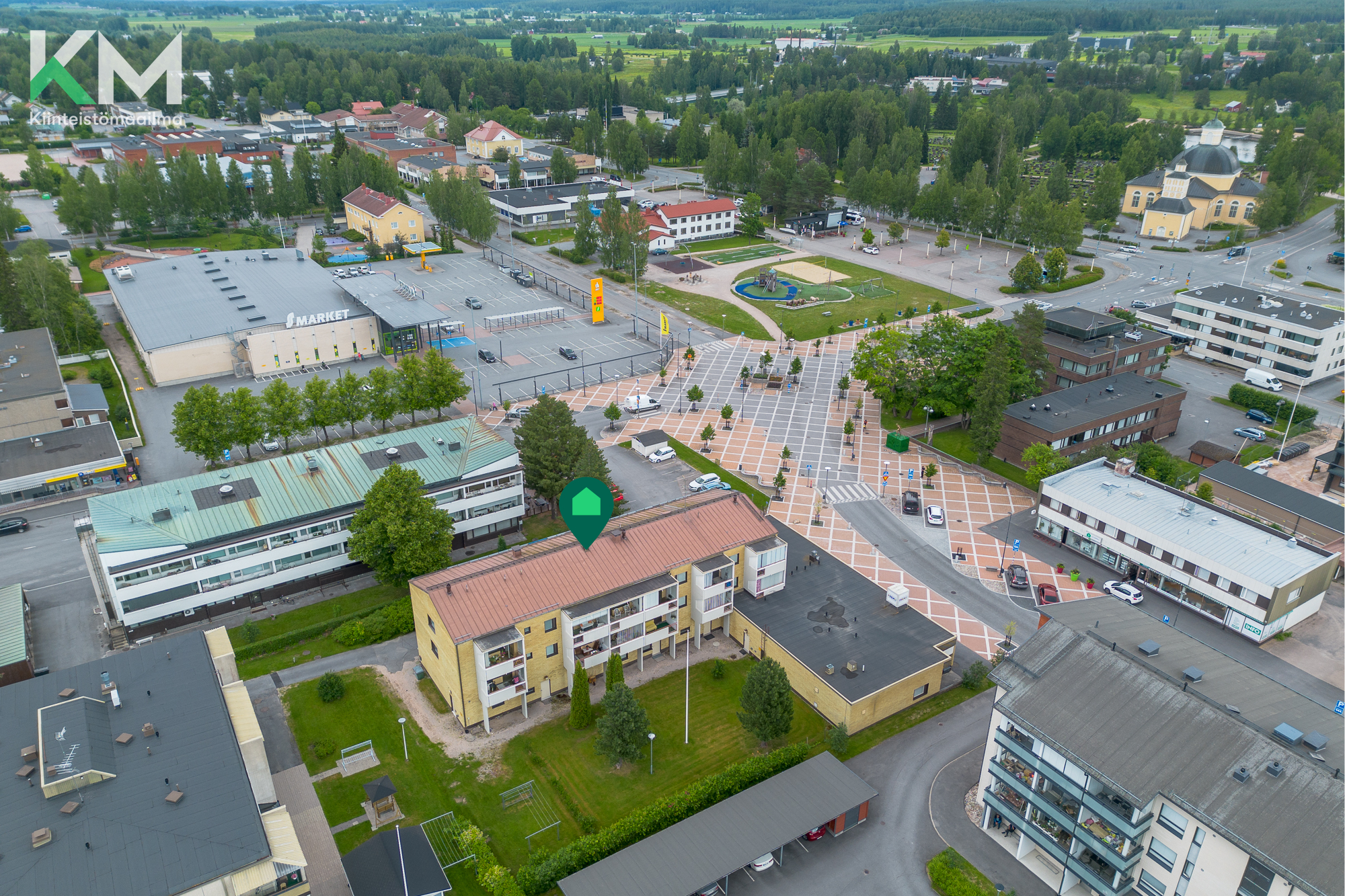 Keskuspuistikko 14, Keskusta, Kurikka