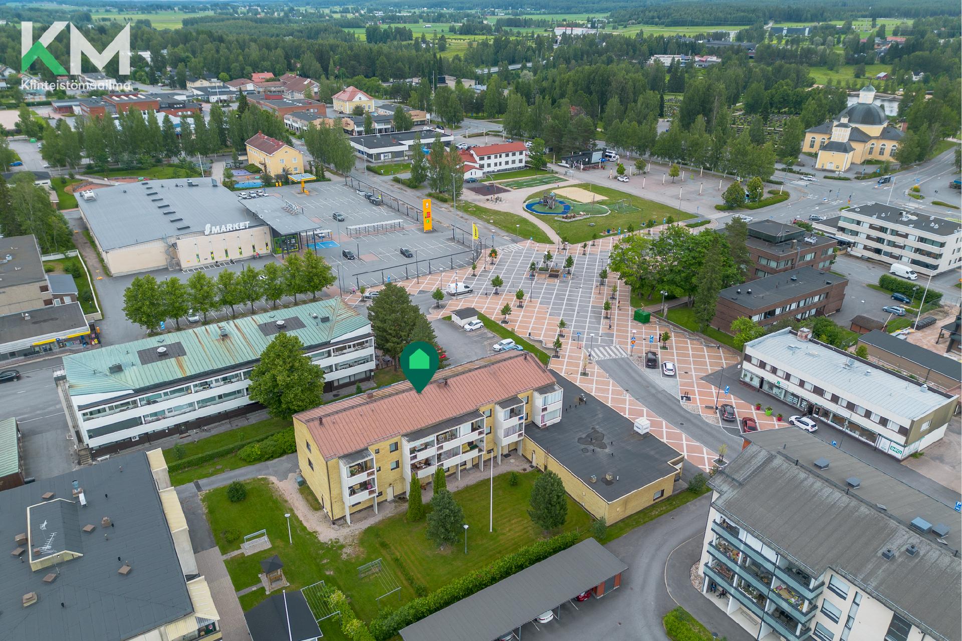 Keskuspuistikko 14, Keskusta, Kurikka