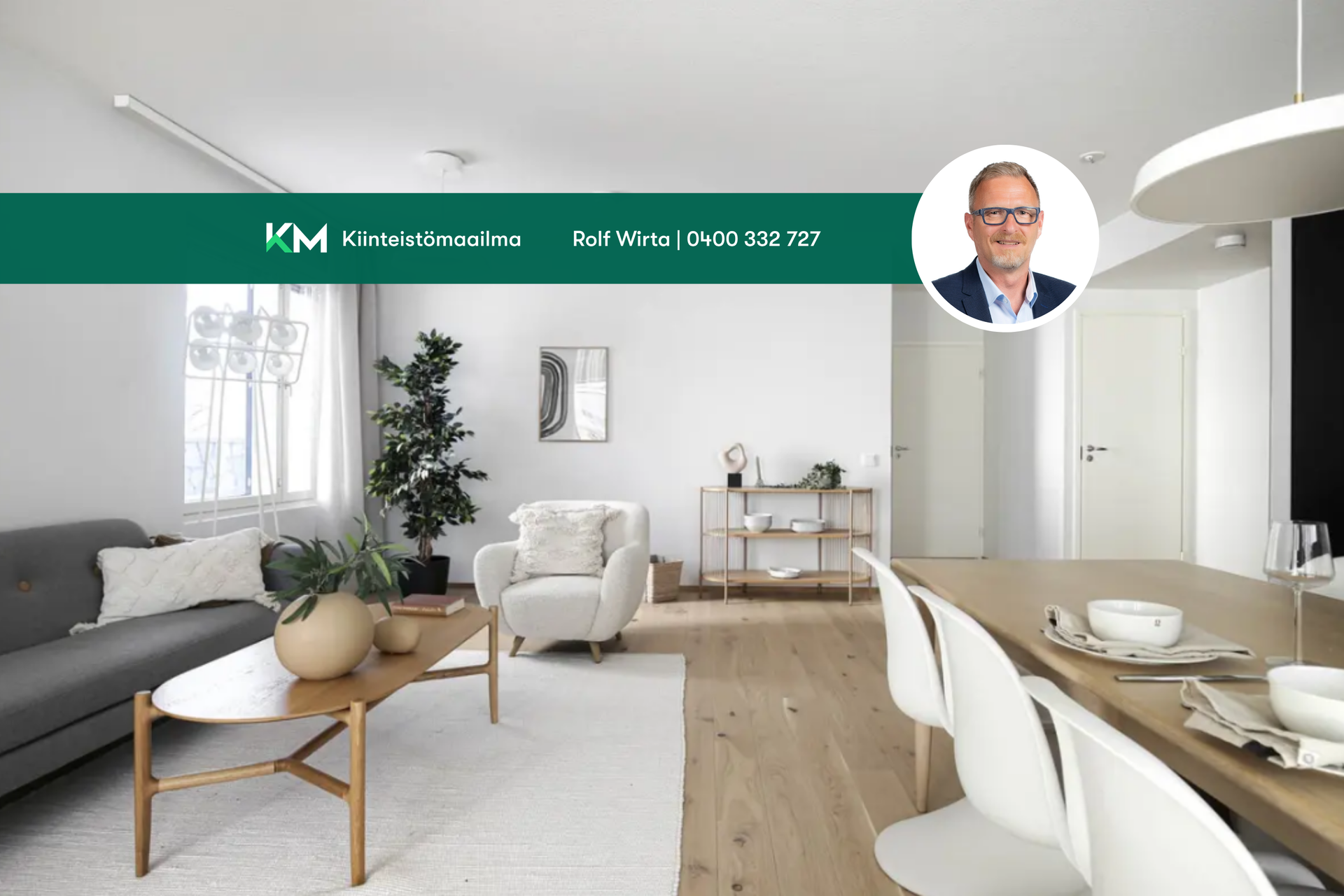 Stailattu malliasunto B3, 3h,+kt+s, 81 m², 2/6. krs