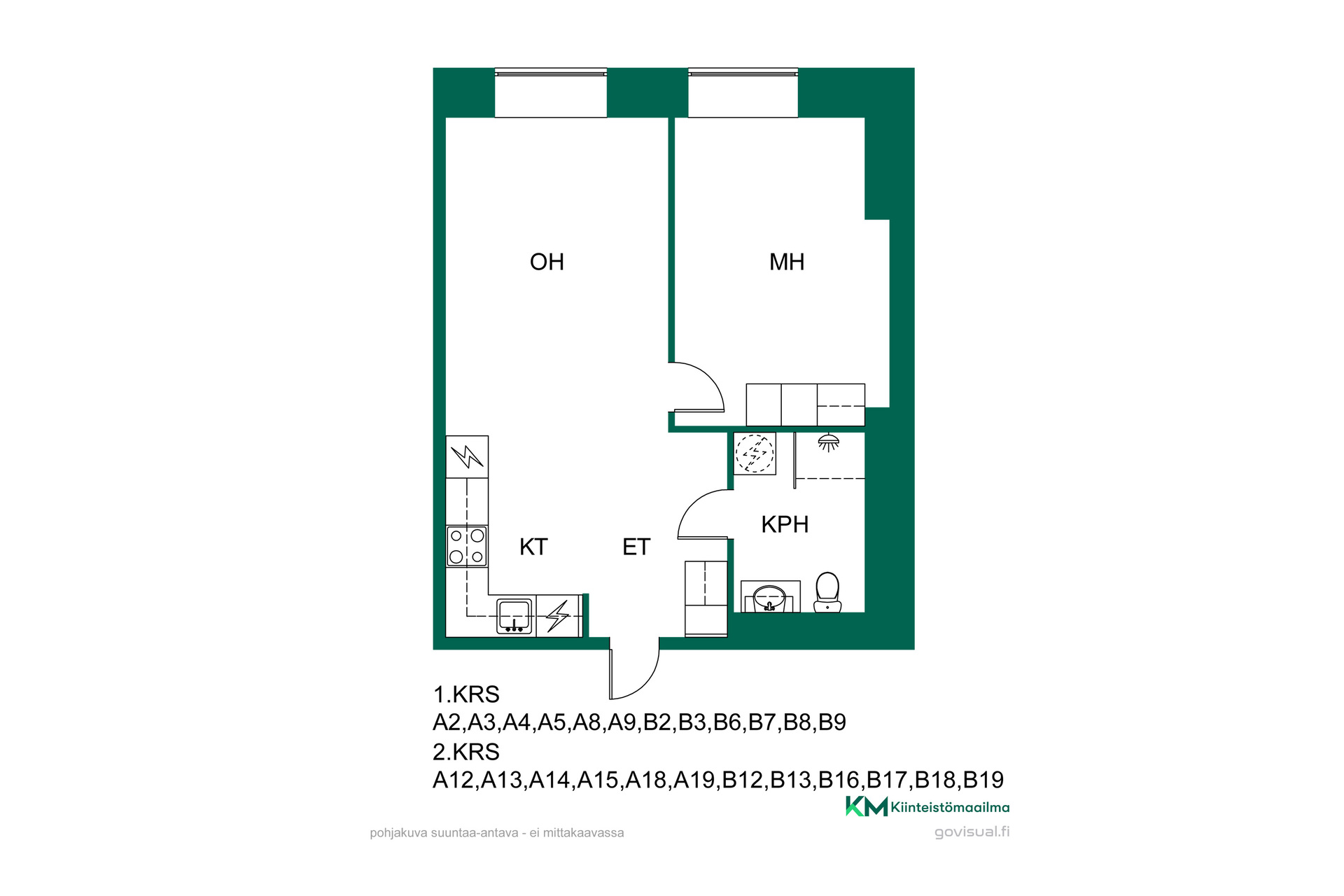 Väinö Valveen katu 1 A 5, Rakuunamäki, Lappeenranta