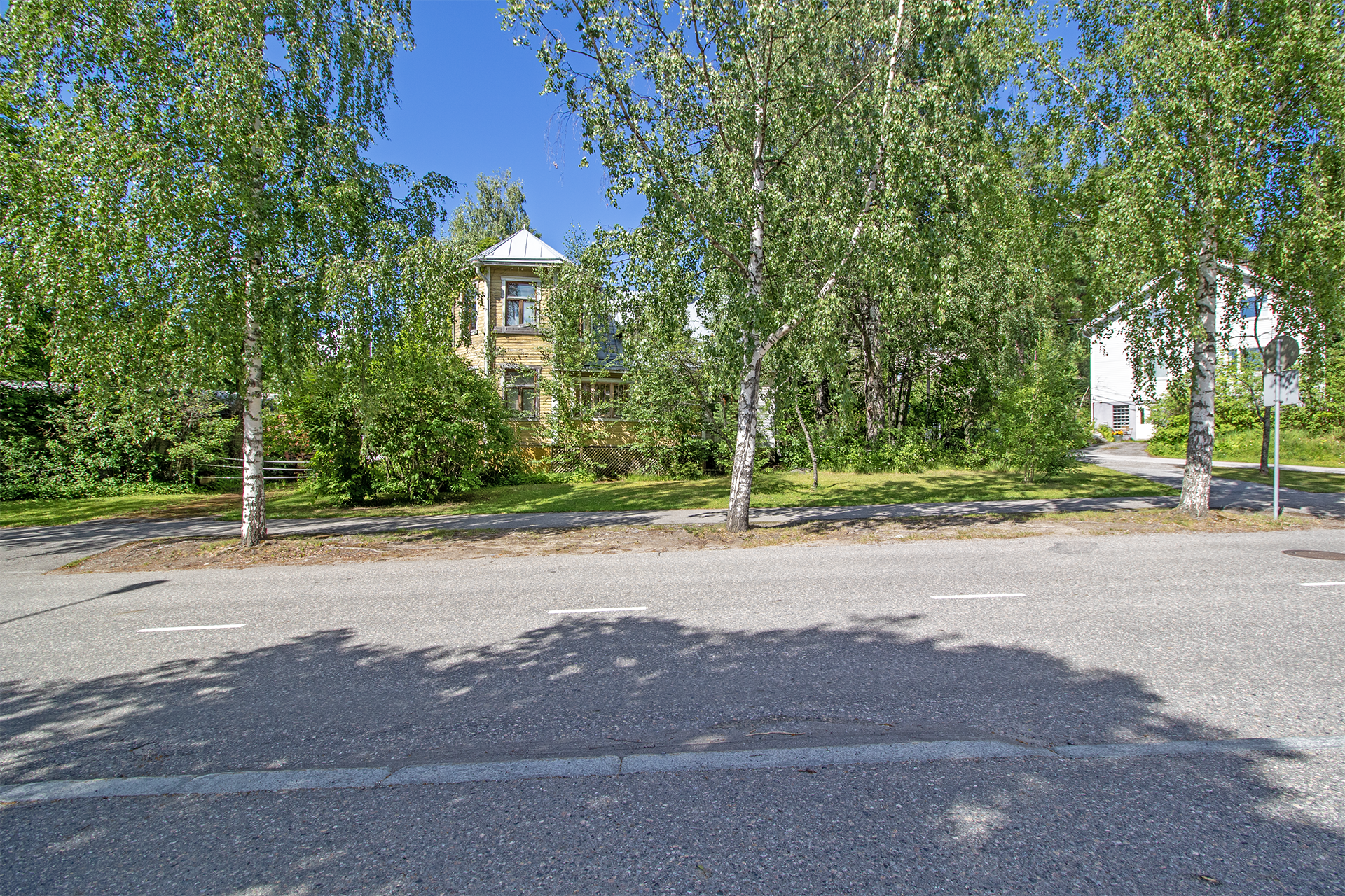 Sibeliuksen ja Kalevalankadun kulma