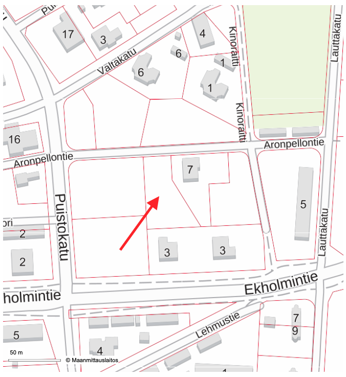 Aronpellontie 5, Kuusankoski, Kouvola