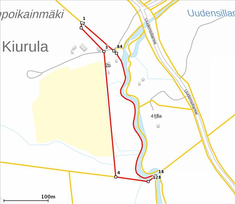 Asunnon pohjakuva