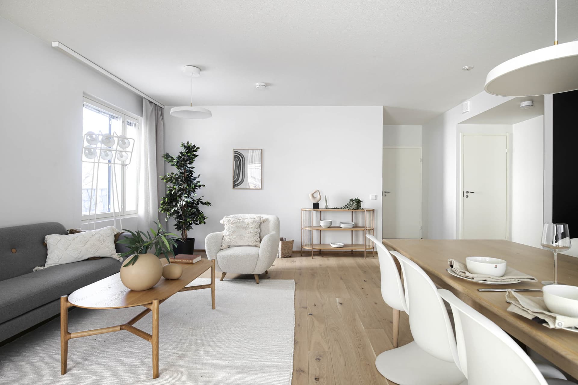 Stailattu malliasunto B3, 3h,+kt+s, 81 m², 2/6. krs,
