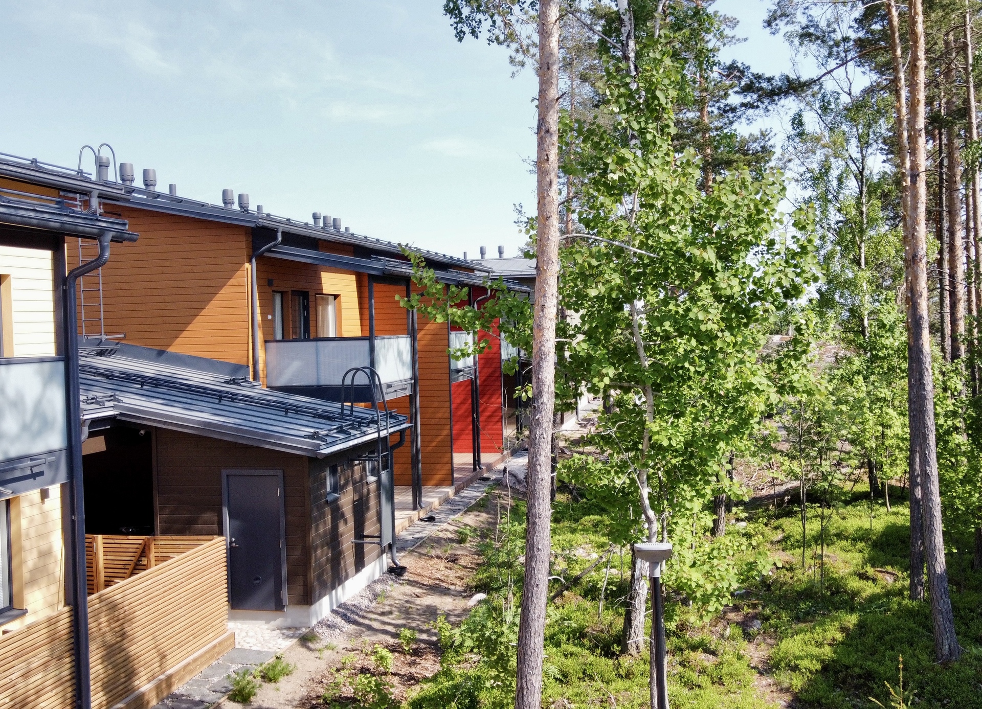 Näkymät pihalle