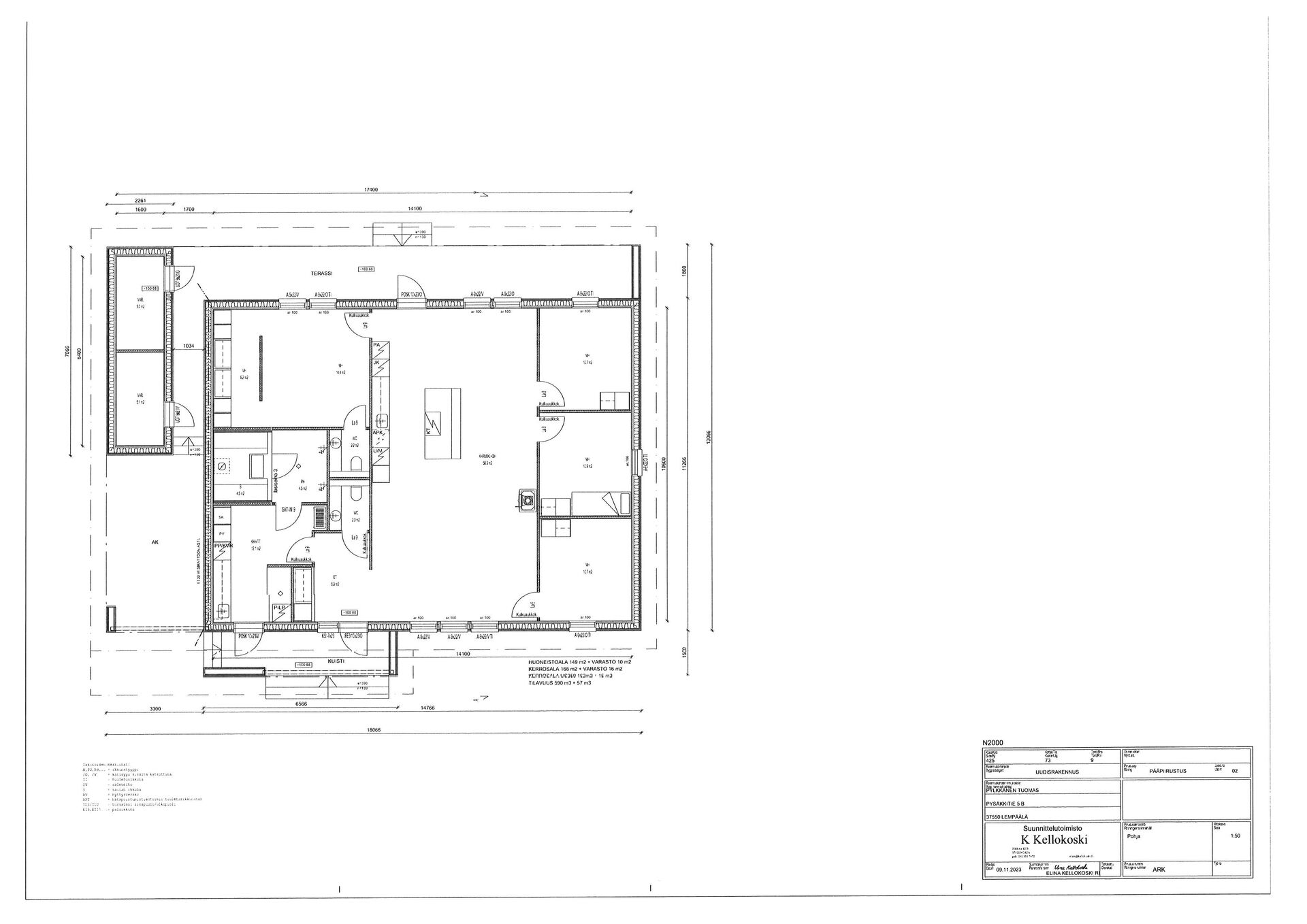 Pysäkkitie 5 B, Hakkari, Lempäälä