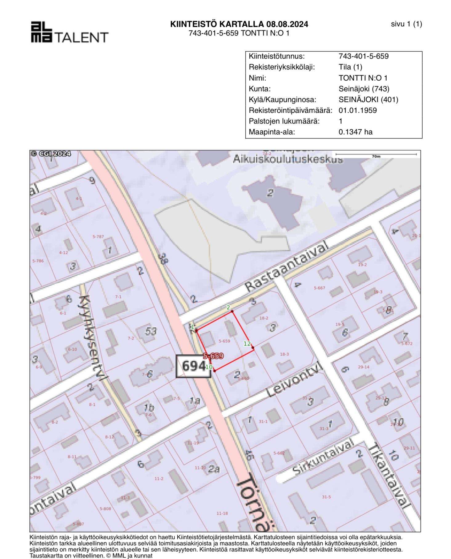 Törnäväntie 42, Kärki, Seinäjoki