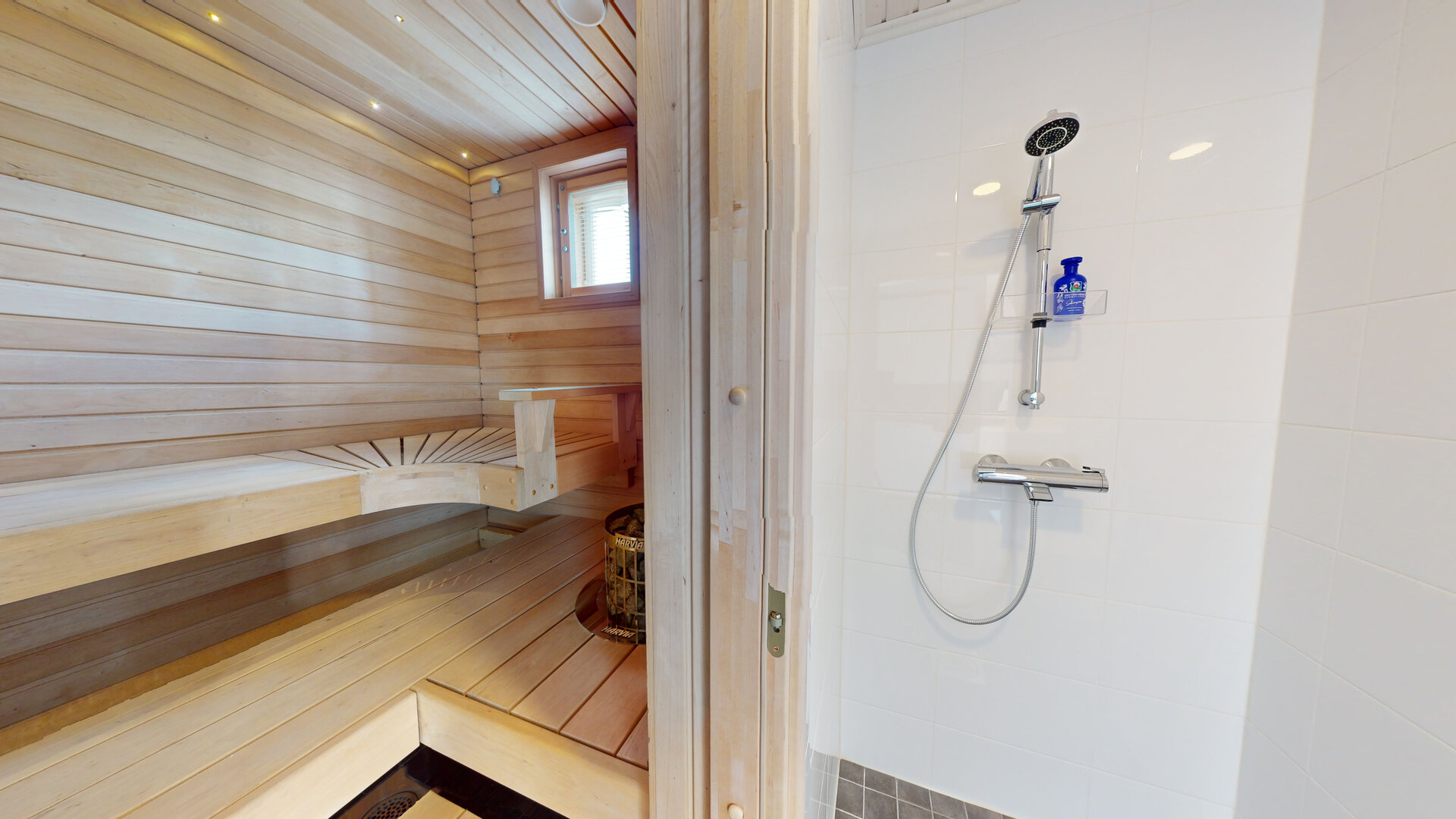 Pesuhuone ja sauna
