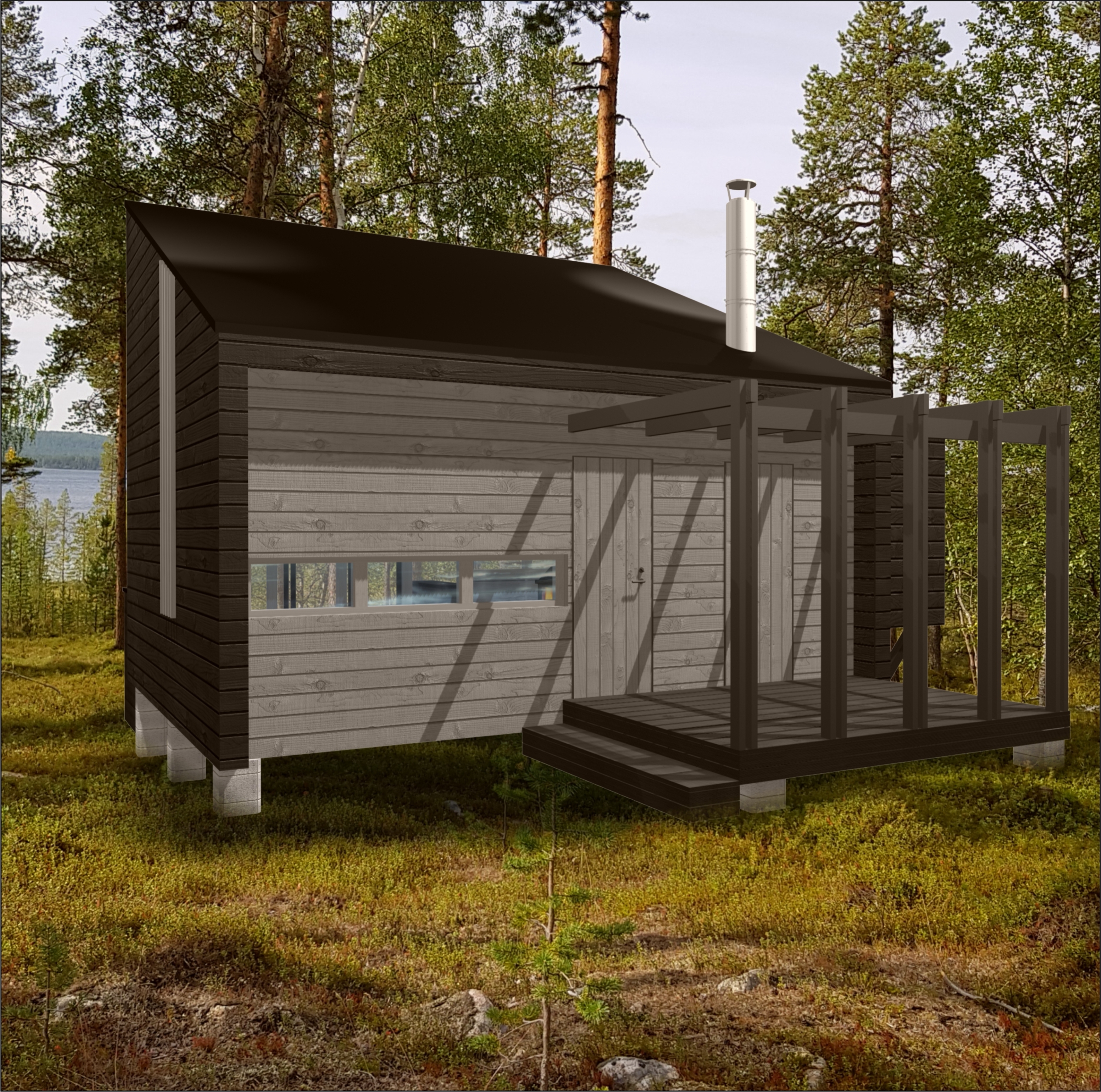 saunarakennuksesta