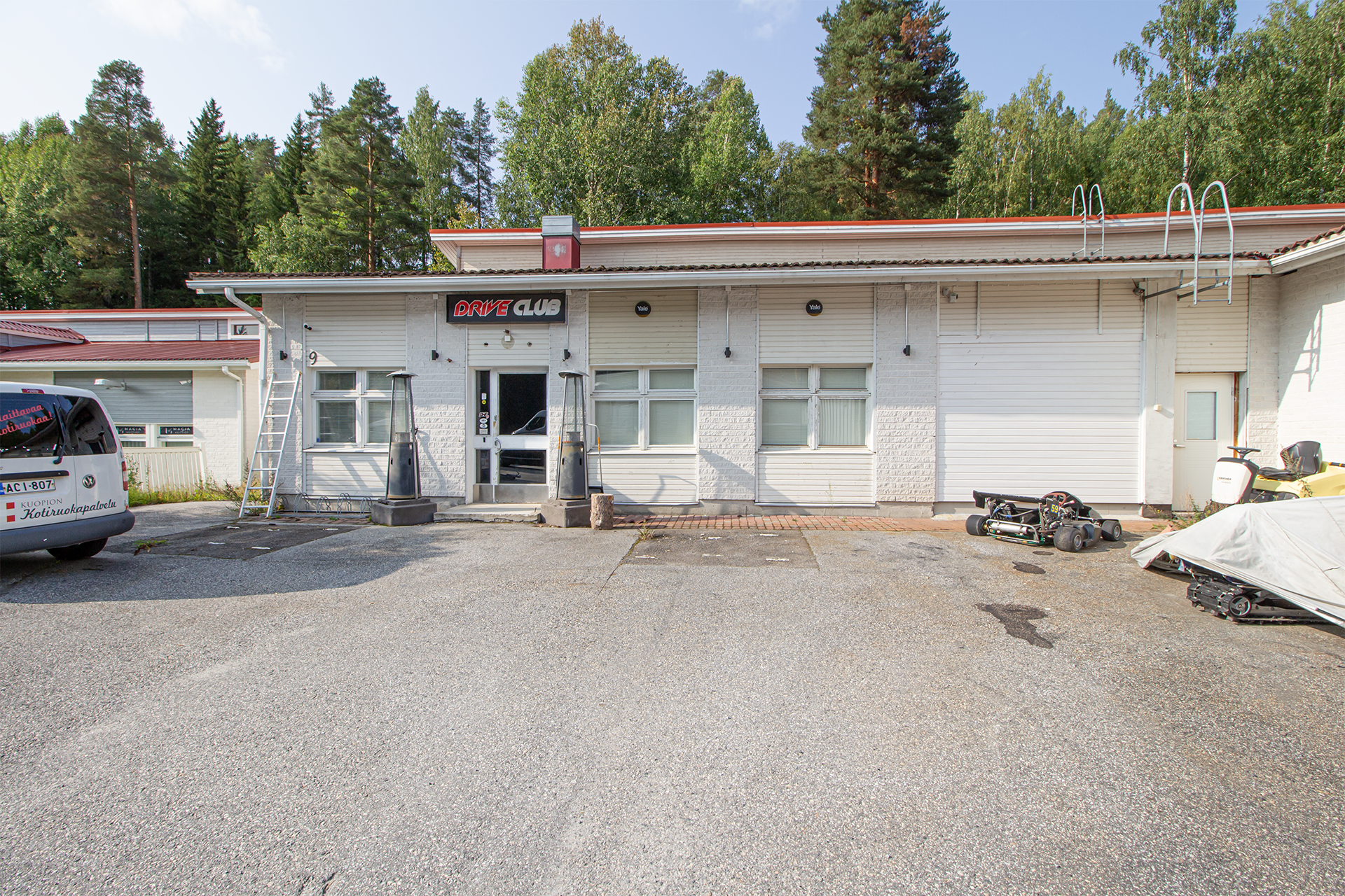 parkkitilaa runsaasti