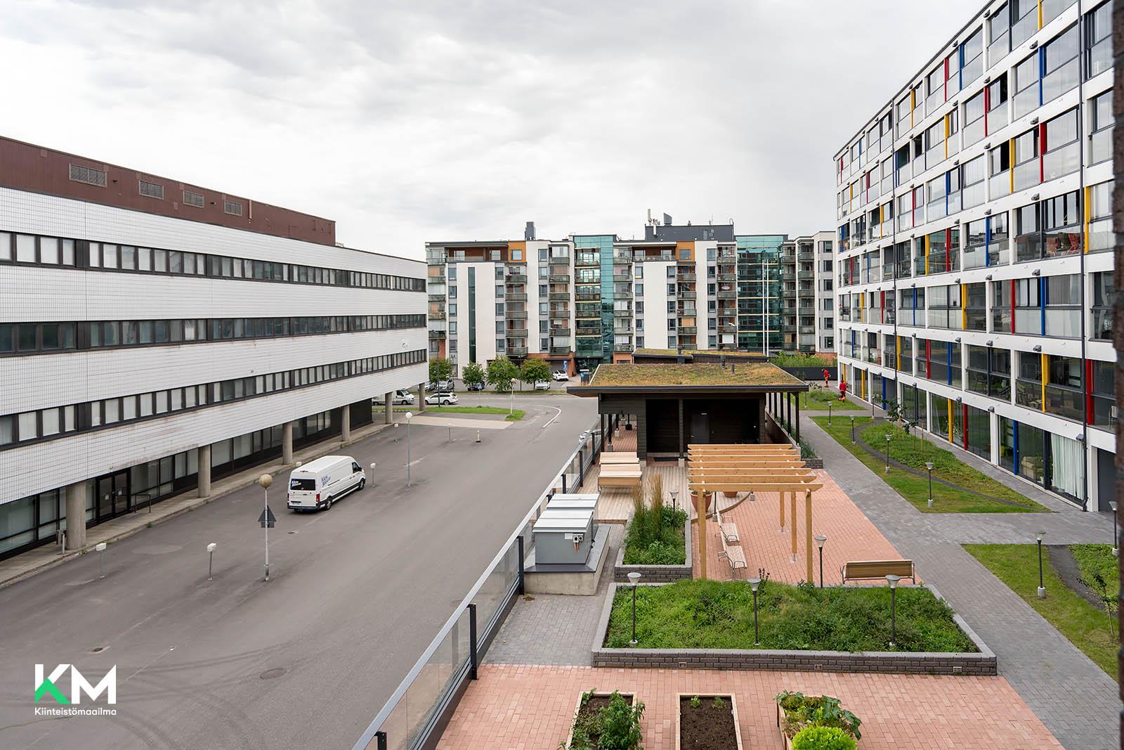Taloyhtiön sauna on vuokrattavissa