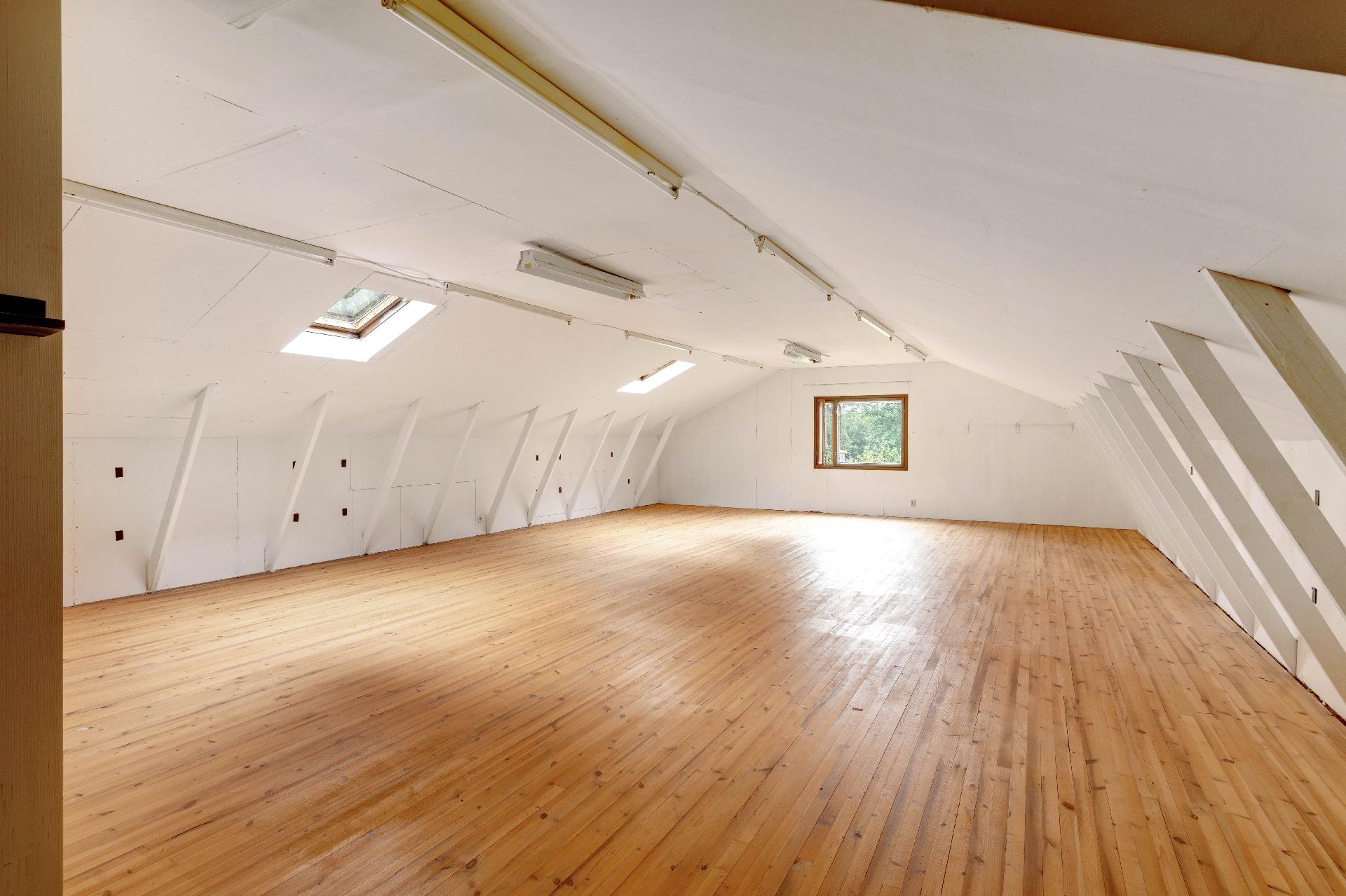 Yläkerran käyttötilaa.