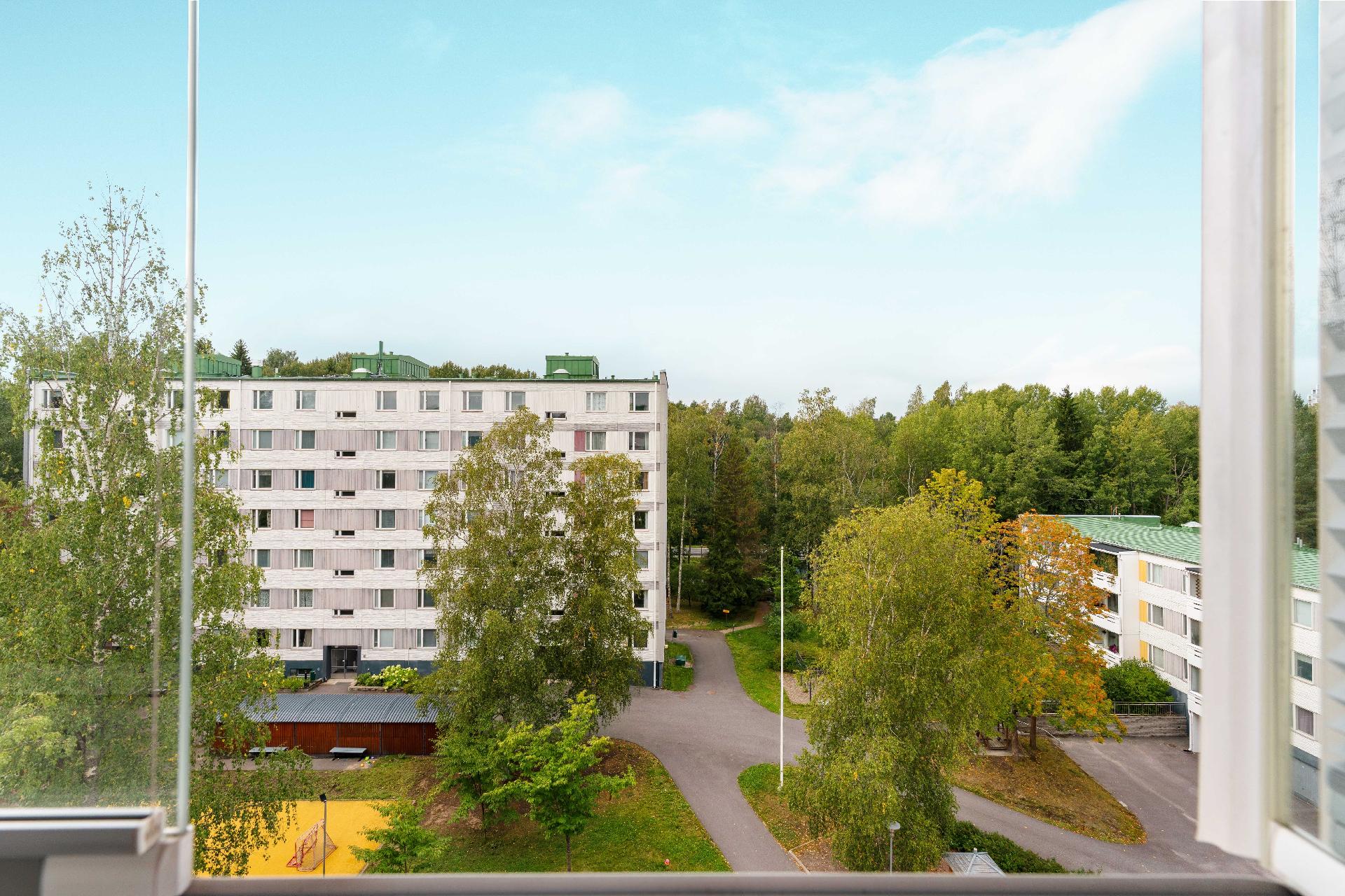 näkymä parvekkelta