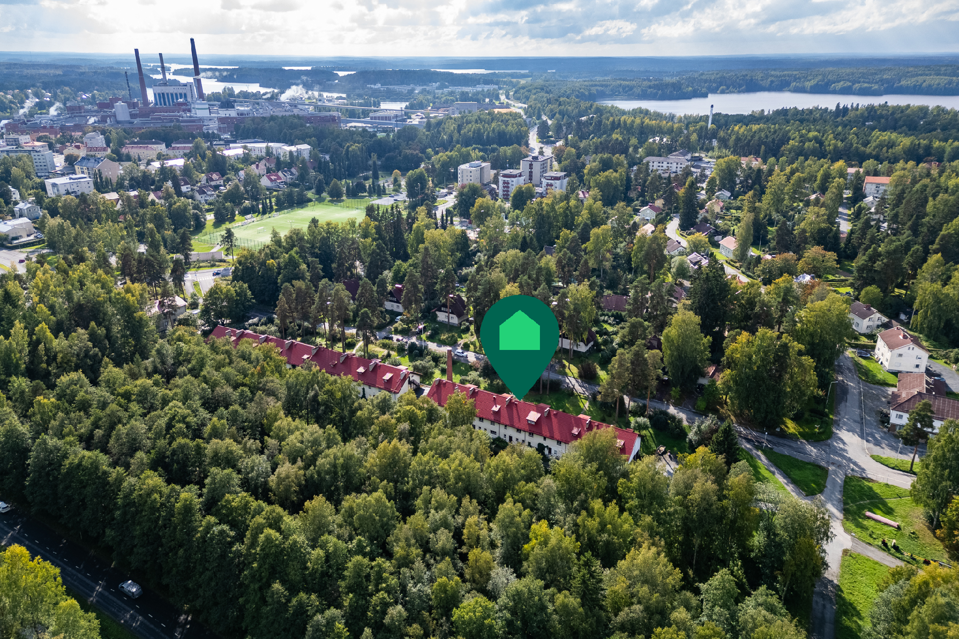 Alppikatu 4, Tallinmäki, Valkeakoski