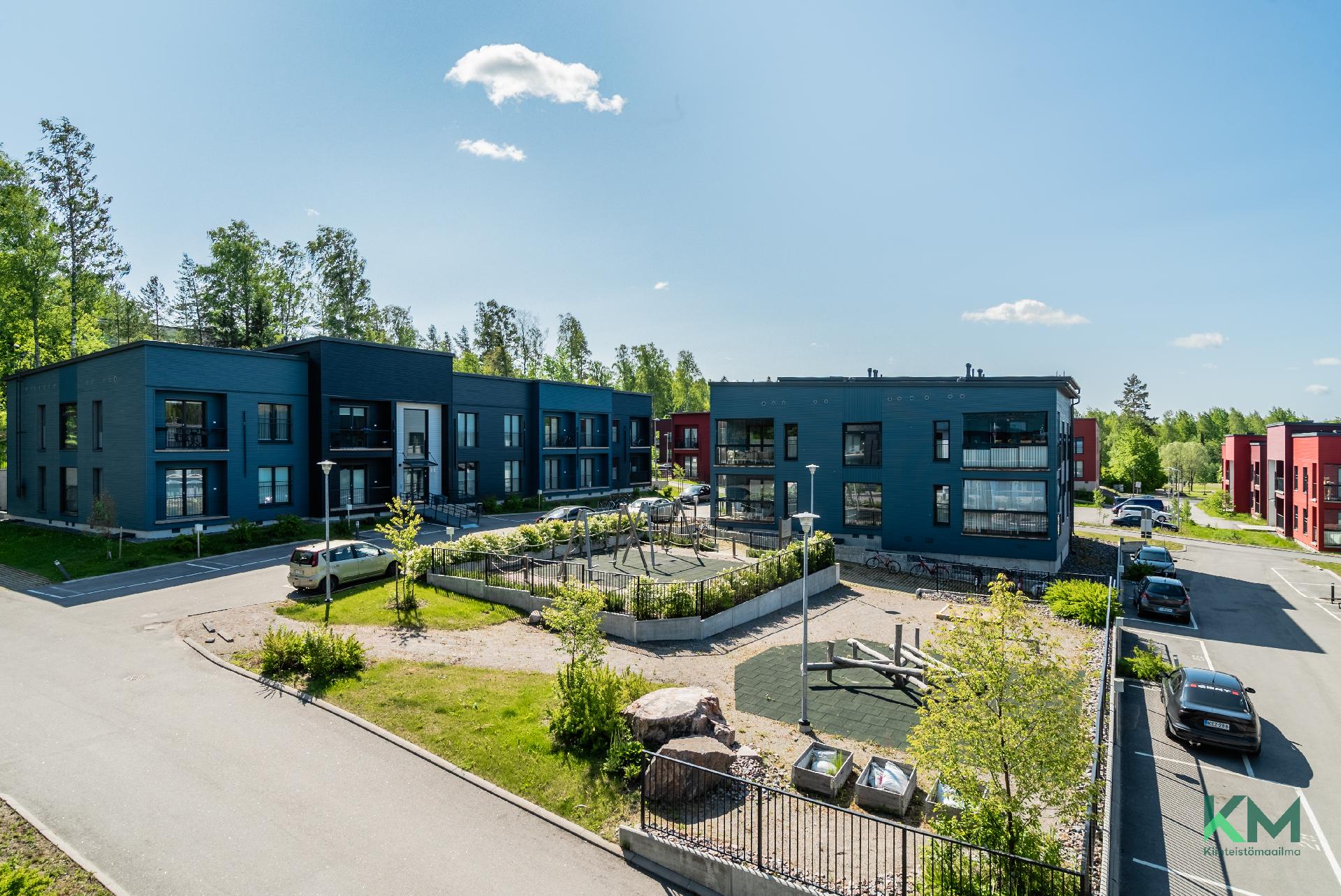 Näkymä ranskalaiselta parvekkeelta