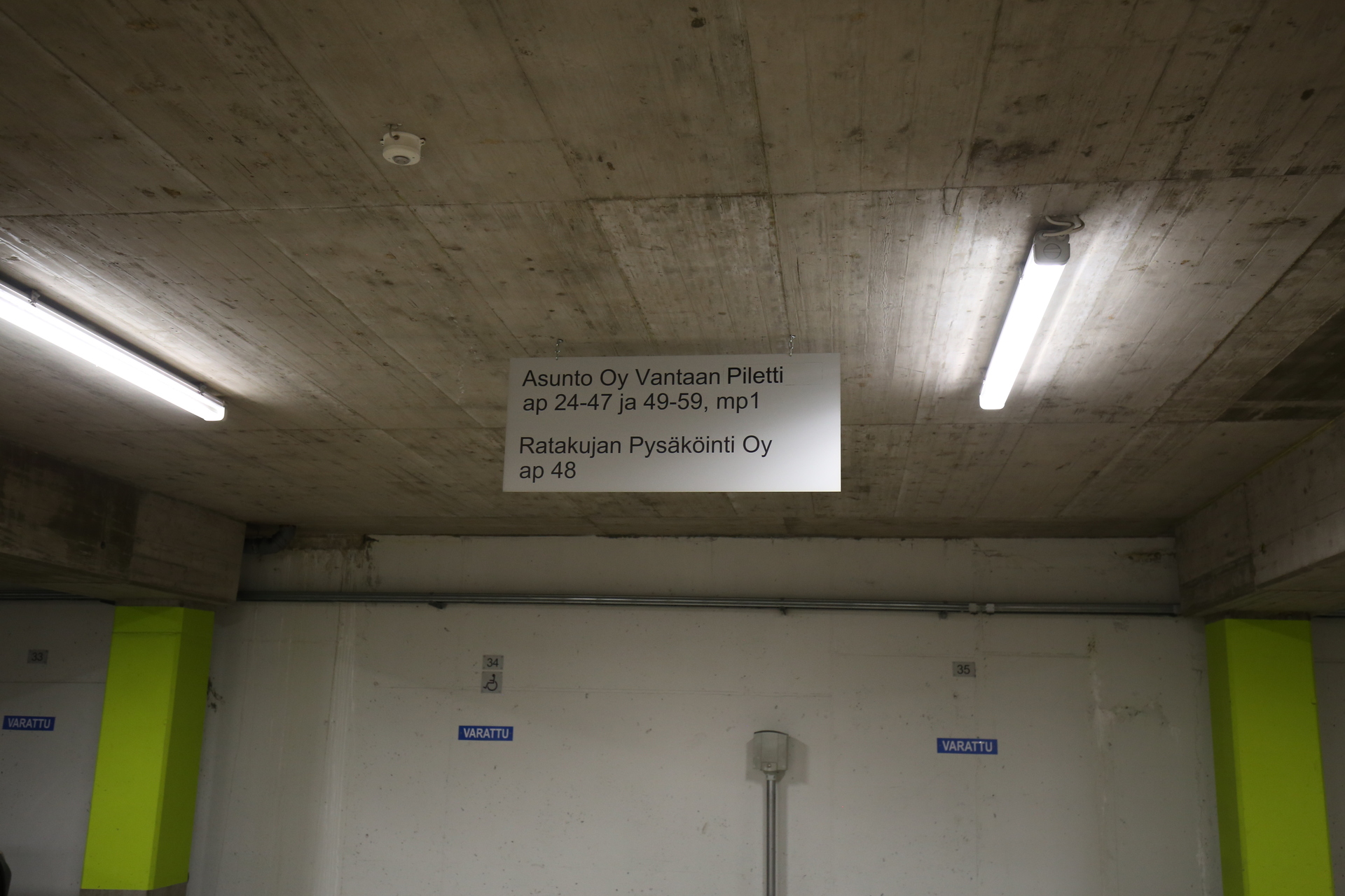Ratakujan pysäköinti - As. Oy Piletti