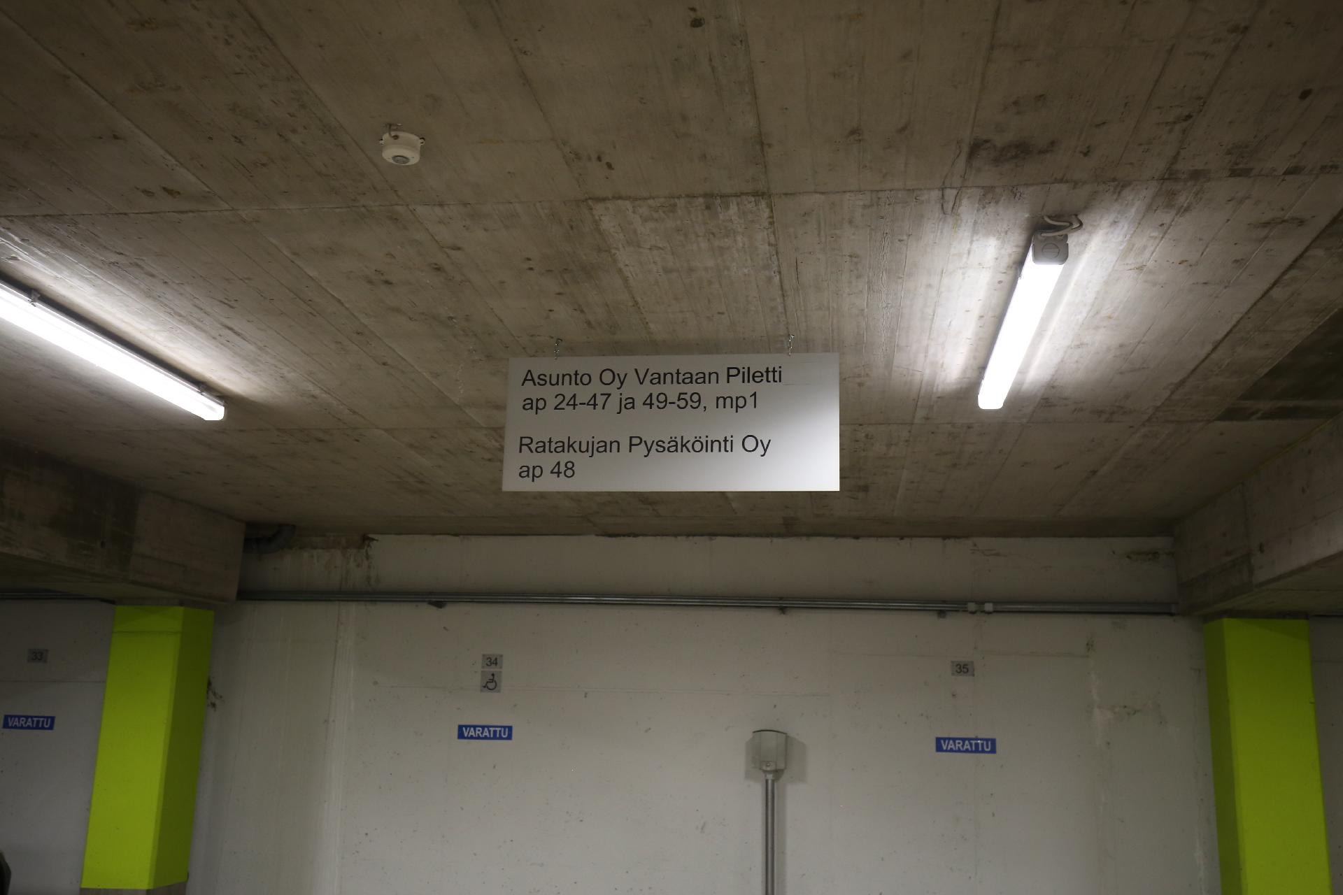 Ratakujan pysäköinti - As. Oy Piletti