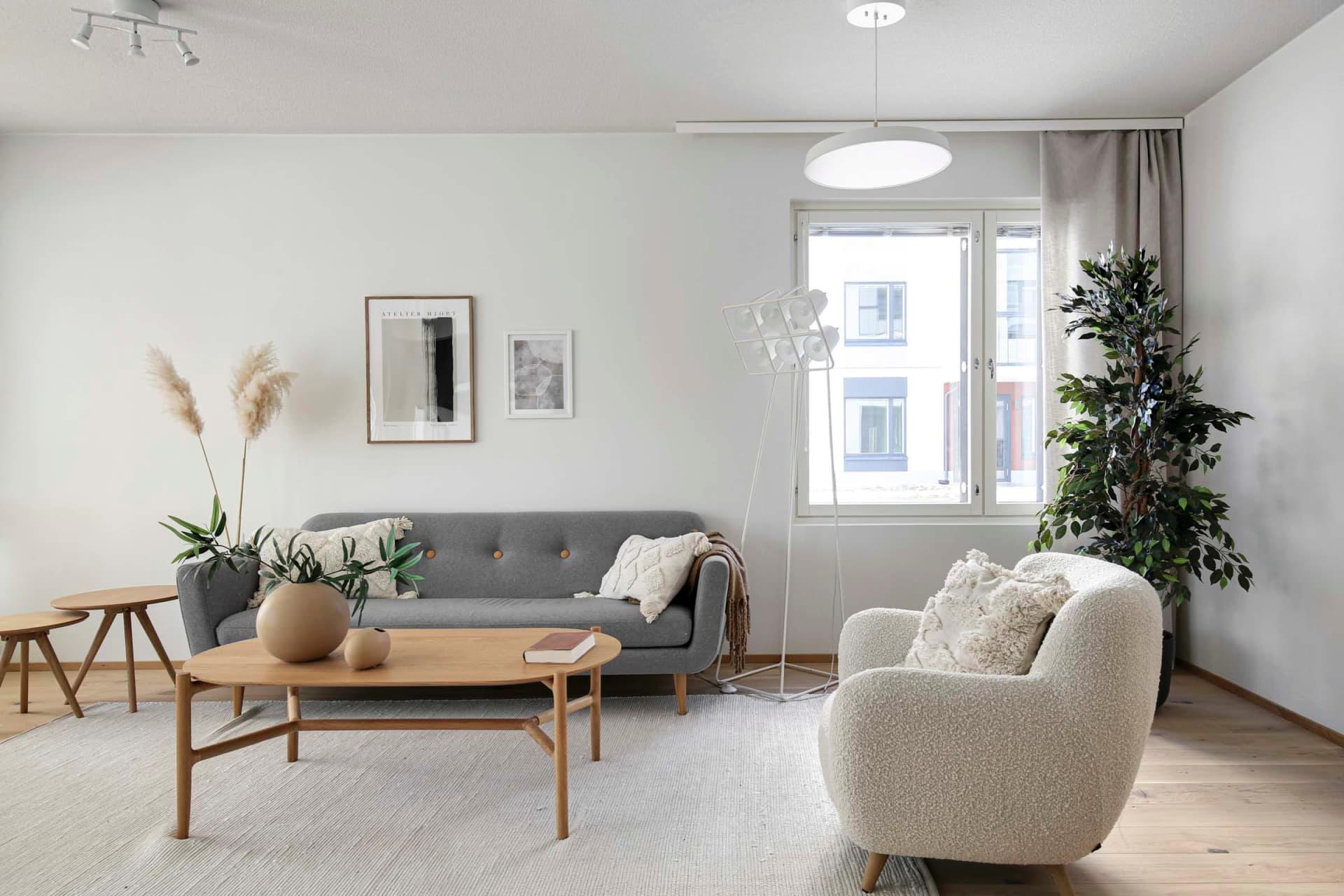 Stailattu malliasunto B3, 3h,+kt+s, 81 m², 2/6. krs