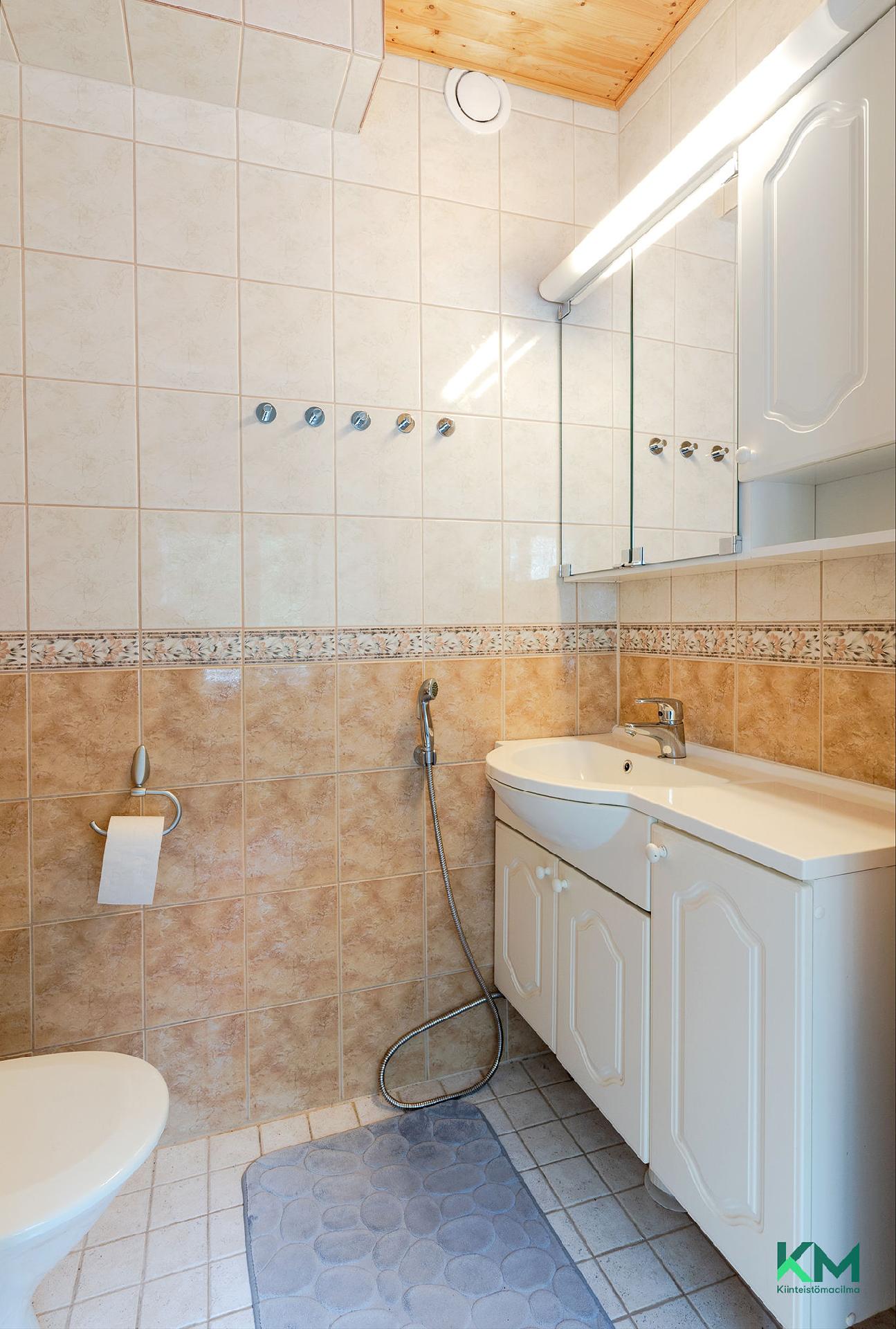 Alakerran vessa eteisessä