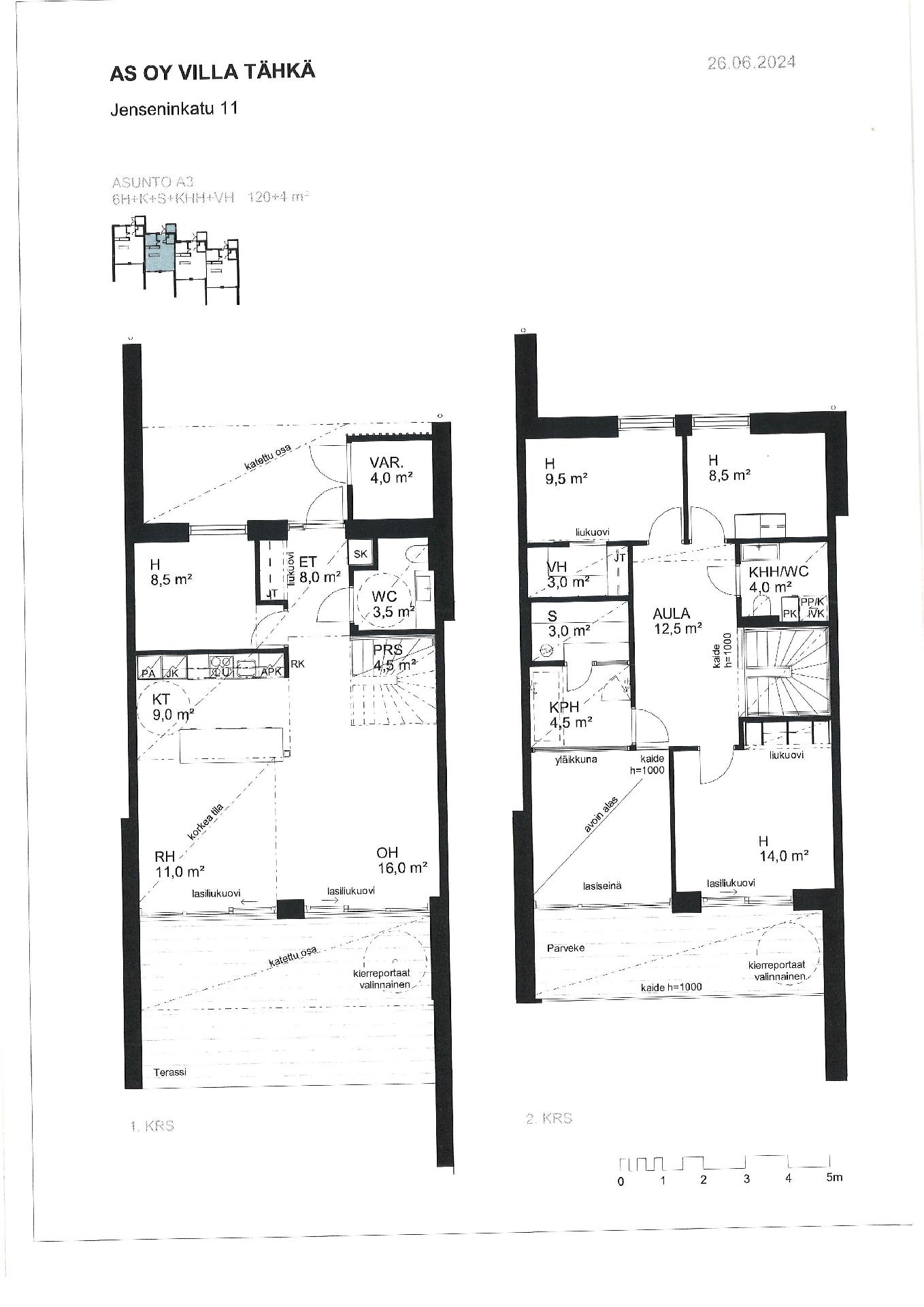 Jenseninkatu 11 A 3, Olkahinen, Tampere