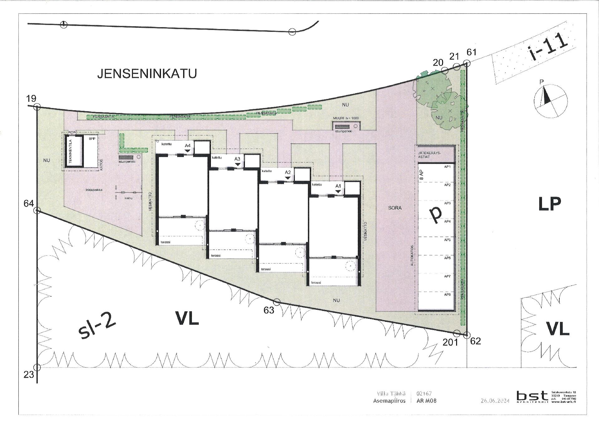 Jenseninkatu 11 A 3, Olkahinen, Tampere