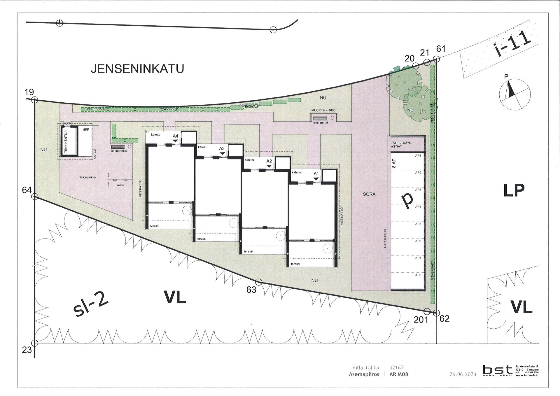 Jenseninkatu 11 A 4, Olkahinen, Tampere