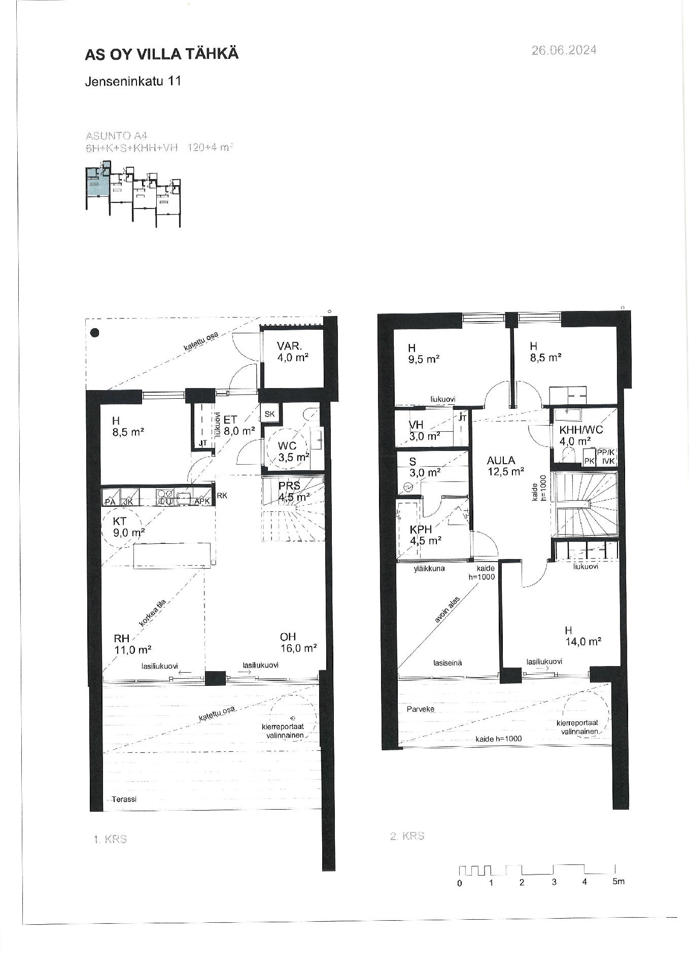 Jenseninkatu 11 A 4, Olkahinen, Tampere