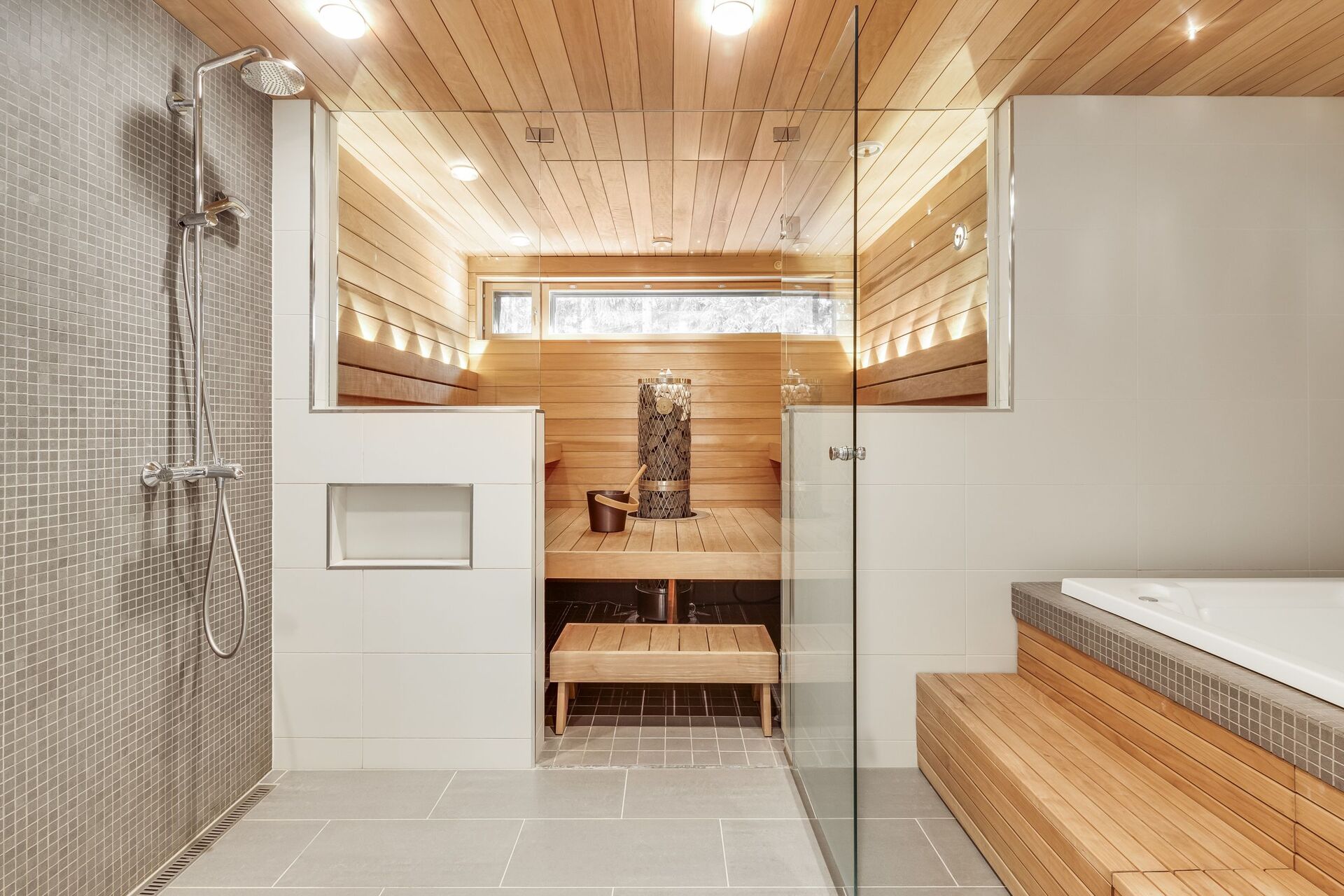 Sauna ja pesuhuone