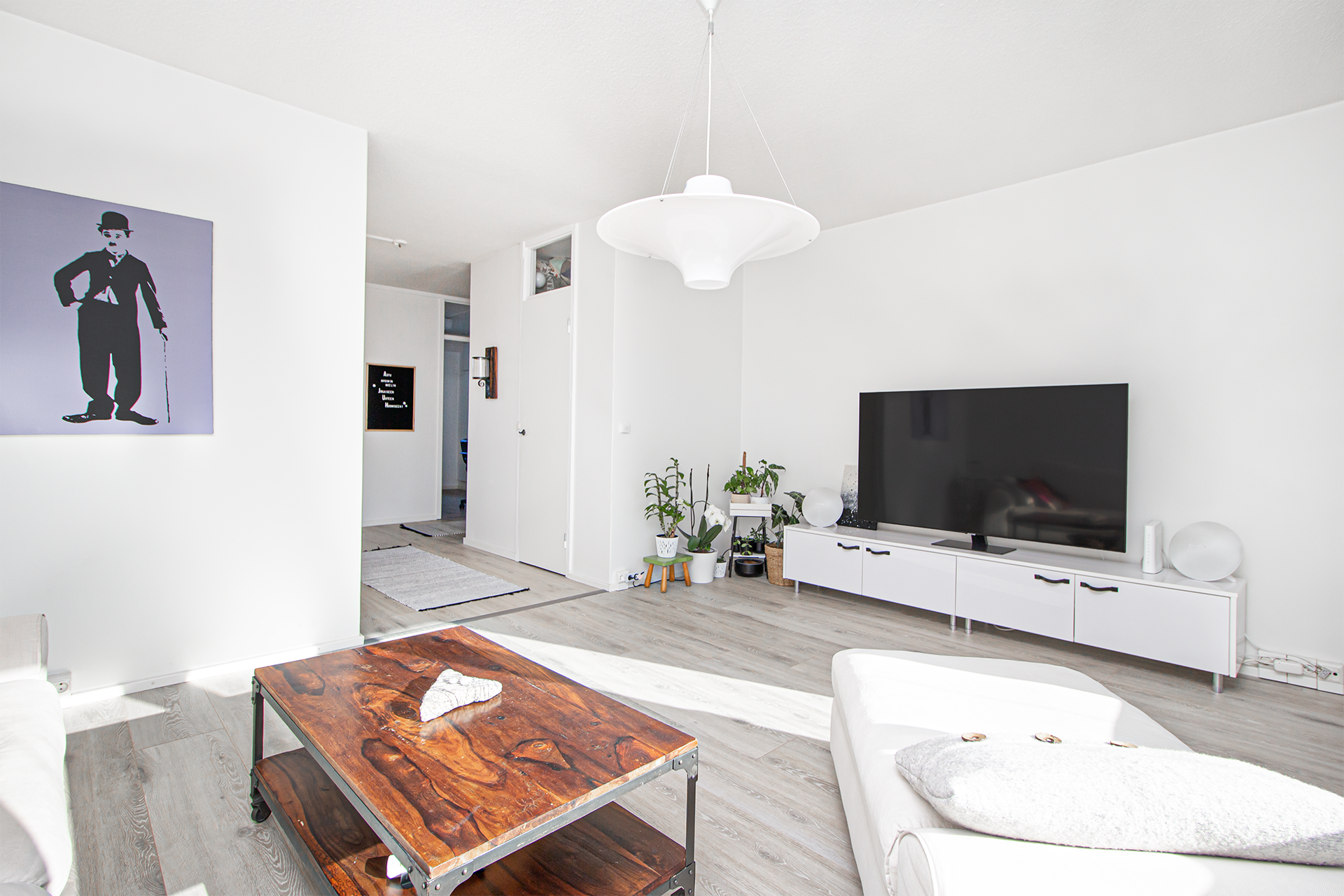 vaalea koti on helppo sisustaa