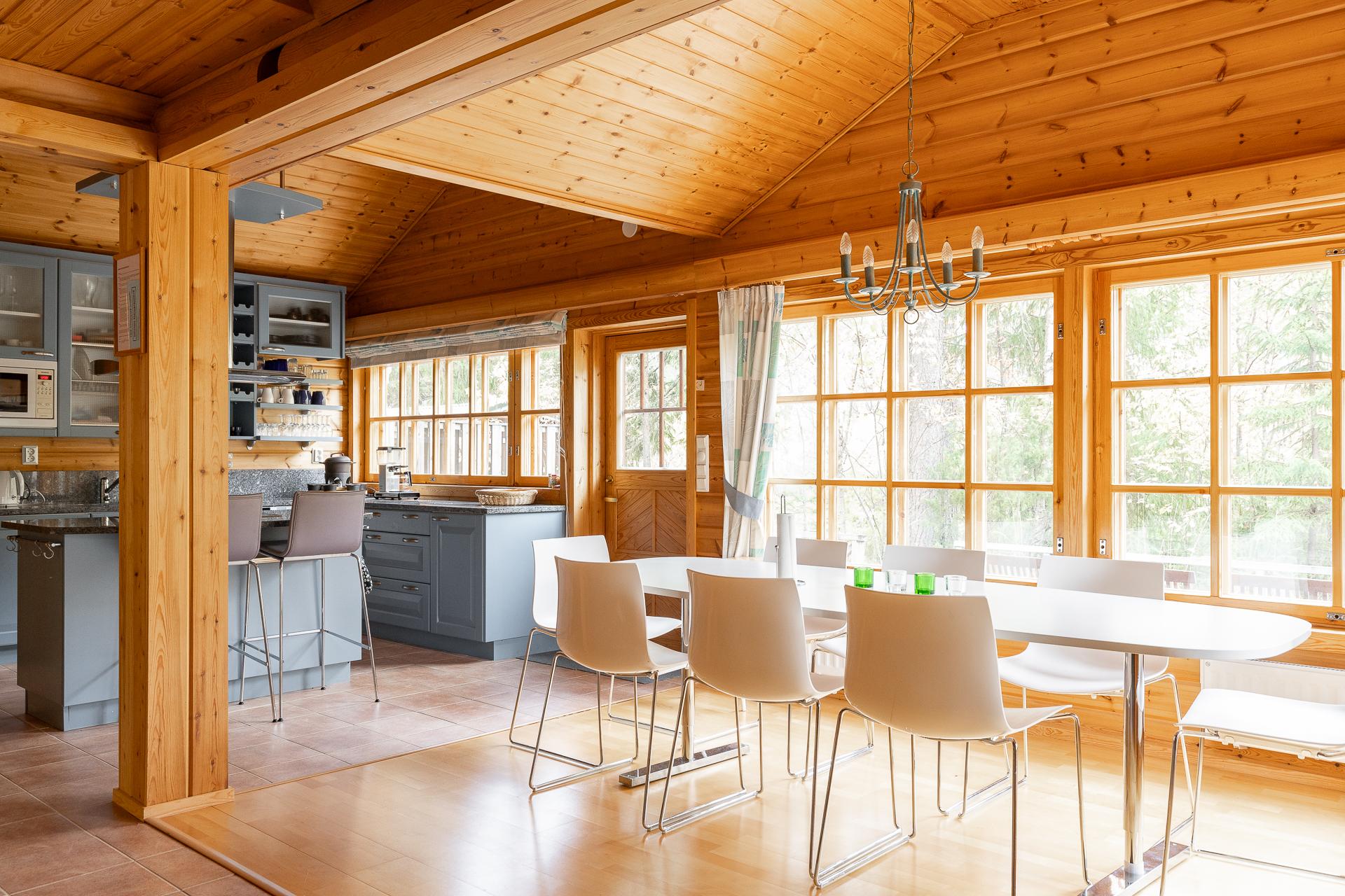 keittiö ja ruokailutila