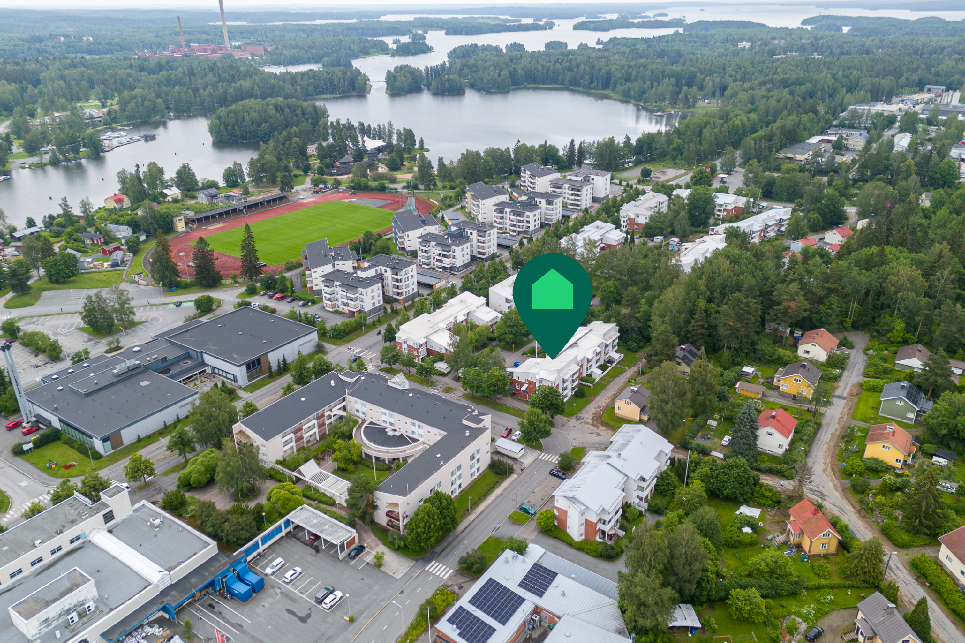 Kangaskatu 20, Keskusta, Valkeakoski