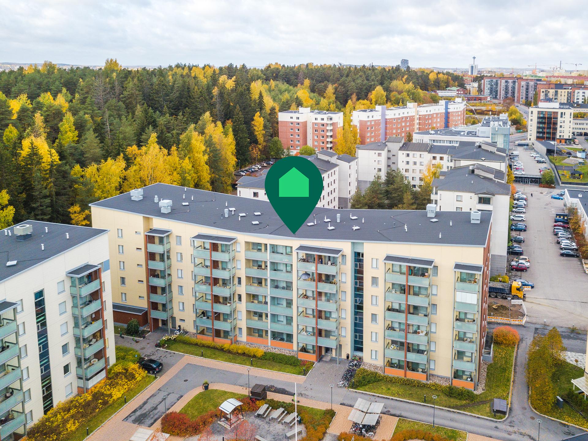Sarvijaakonkatu 23, Kaleva, Tampere